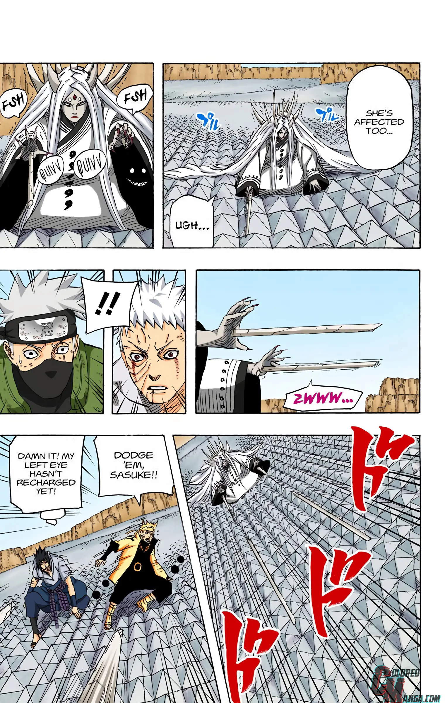 Naruto Colored Manga Online, chapter 686, page 14