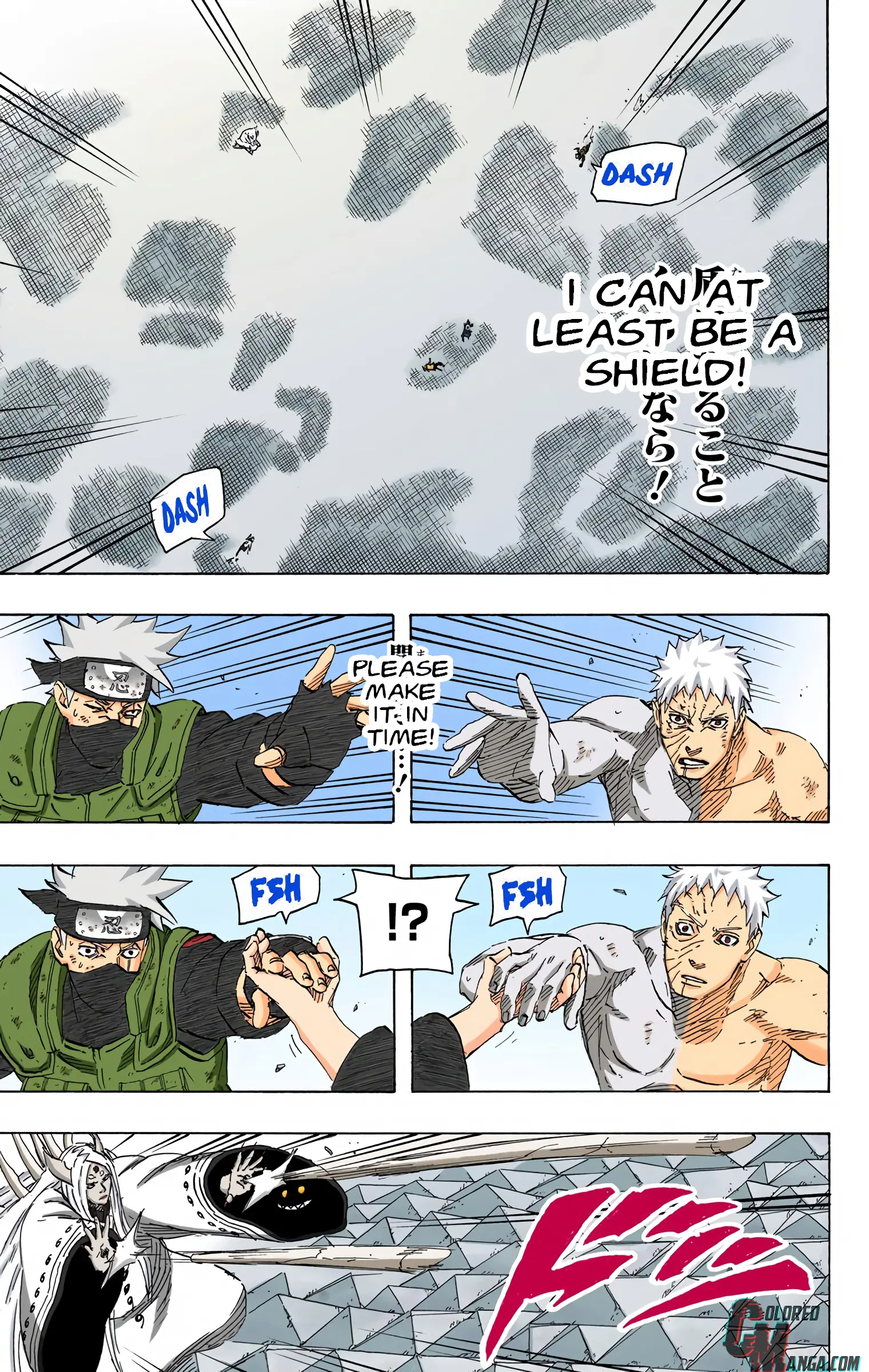 Naruto Colored Manga Online, chapter 686, page 16