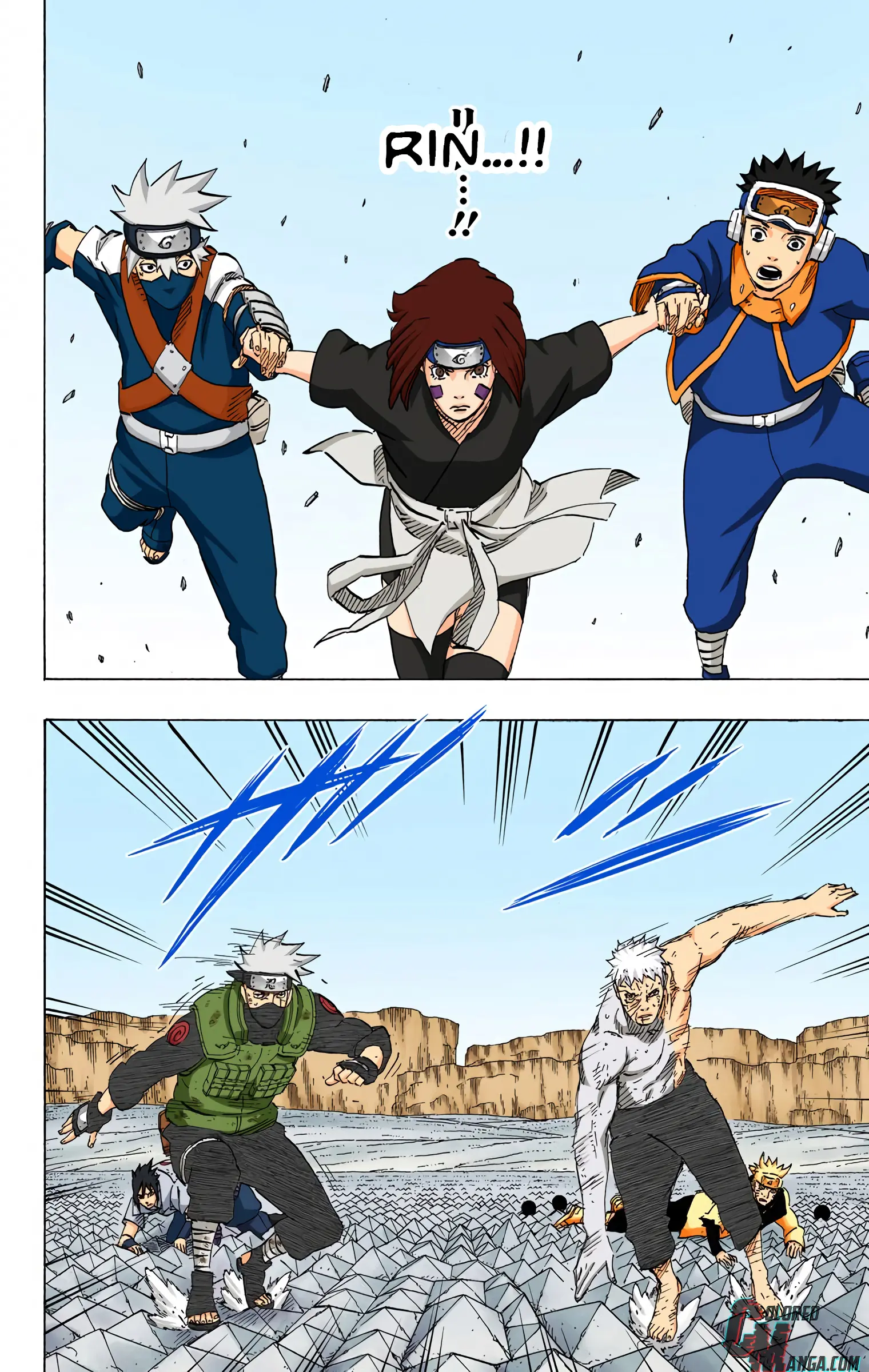 Naruto Colored Manga Online, chapter 686, page 17