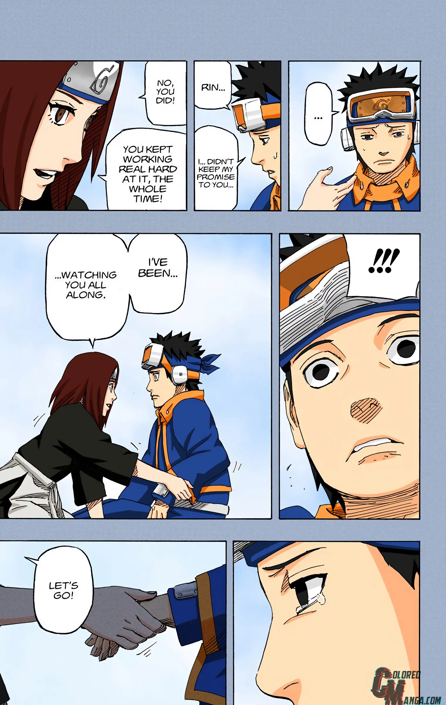 Naruto Colored Manga Online, chapter 687, page 17