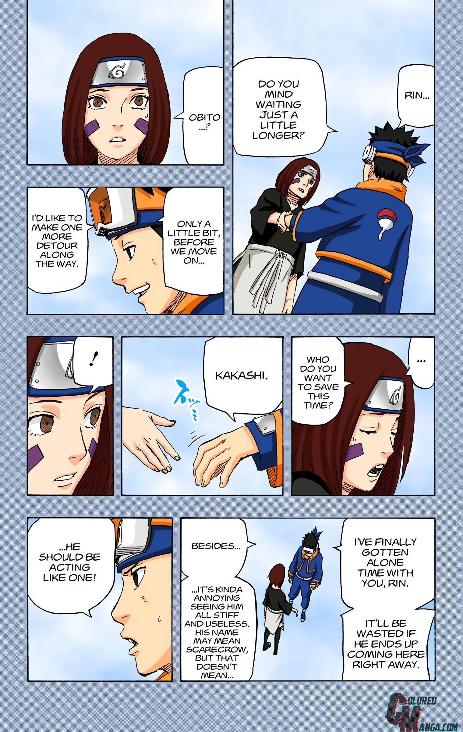 Naruto Colored Manga Online, chapter 688, page 2