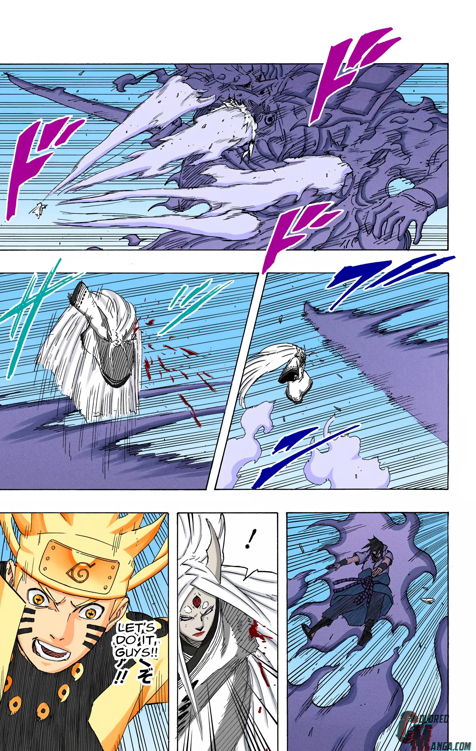 Naruto Colored Manga Online, chapter 688, page 7