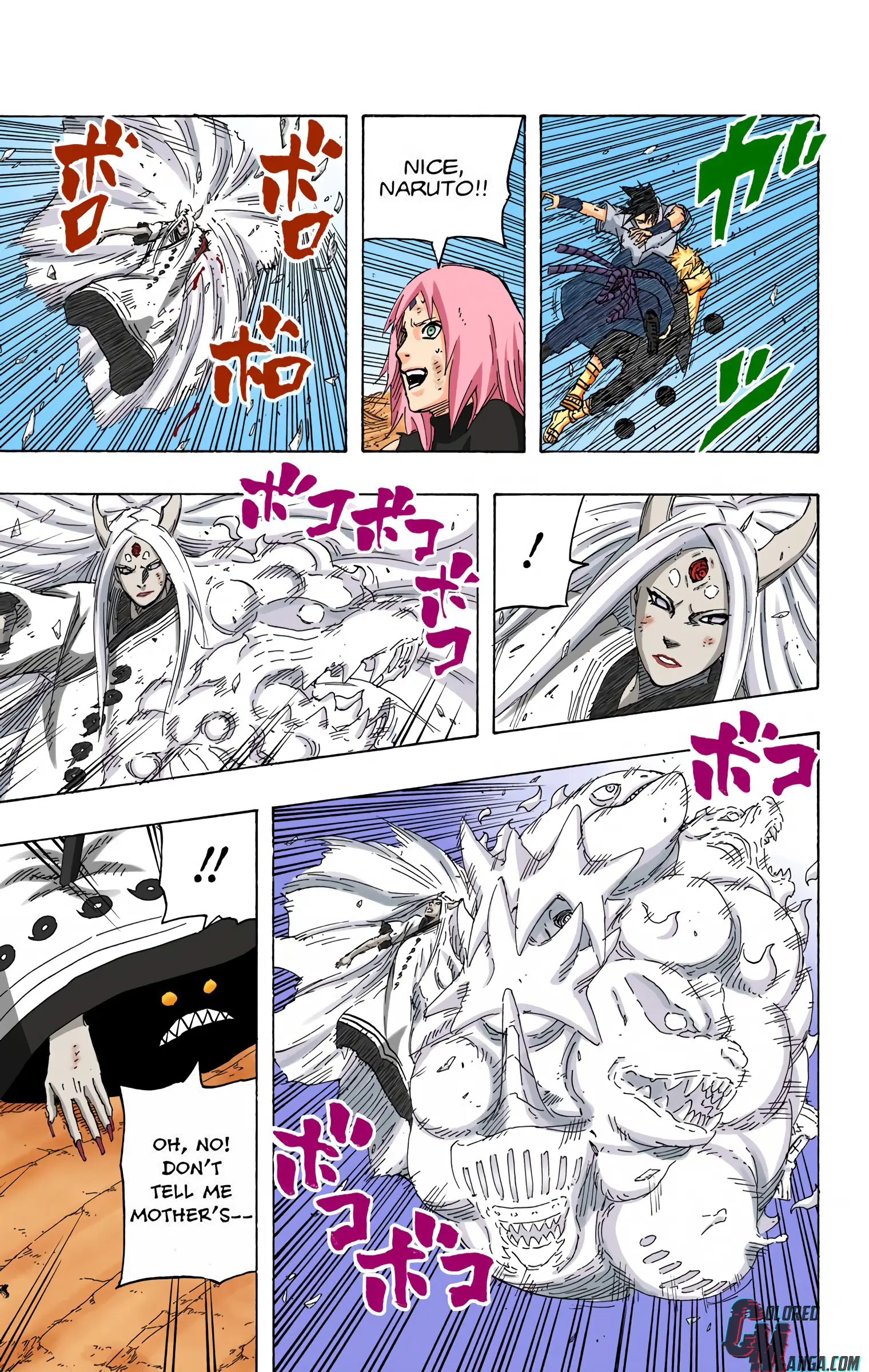 Naruto Colored Manga Online, chapter 688, page 10