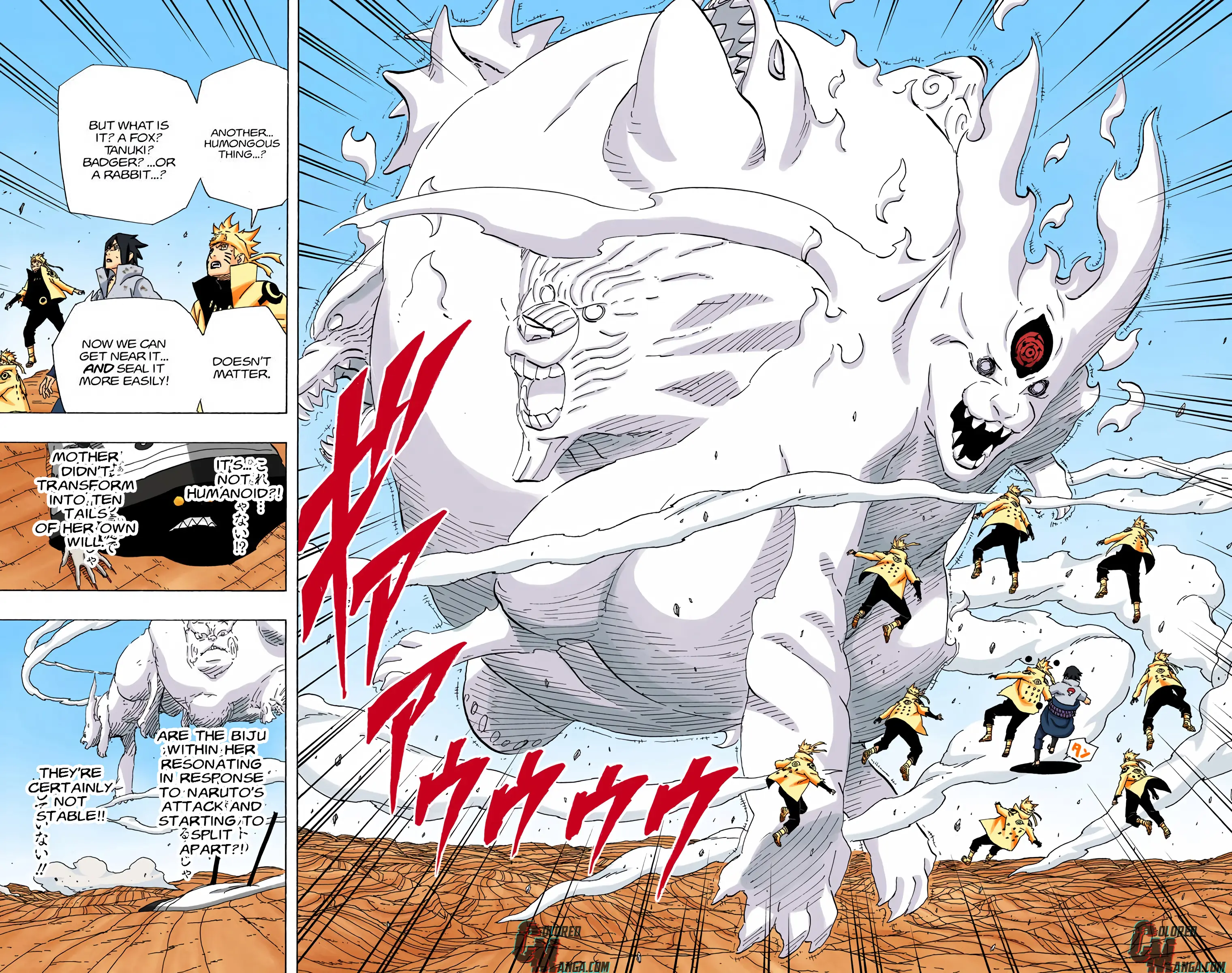 Naruto Colored Manga Online, chapter 688, page 11
