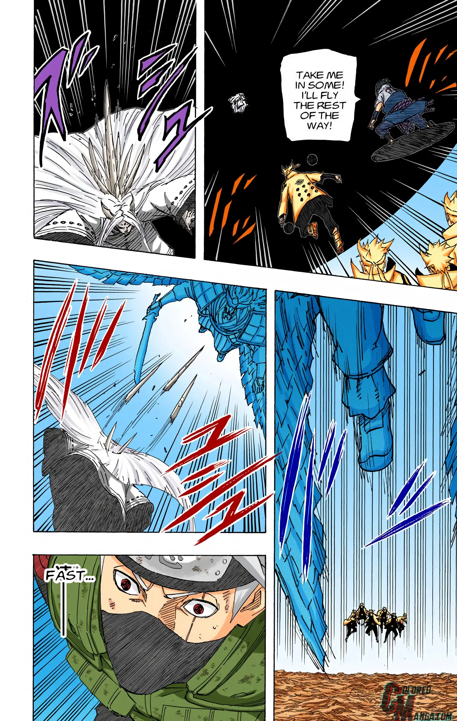 Naruto Colored Manga Online, chapter 689, page 8