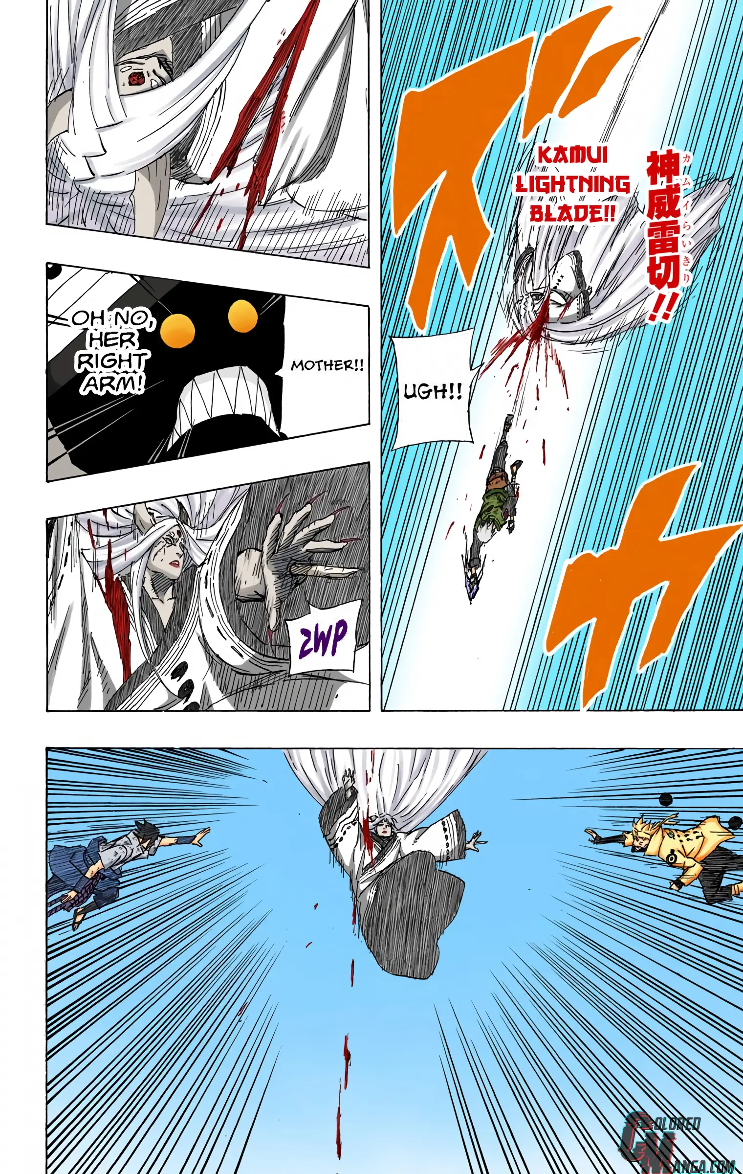 Naruto Colored Manga Online, chapter 689, page 10