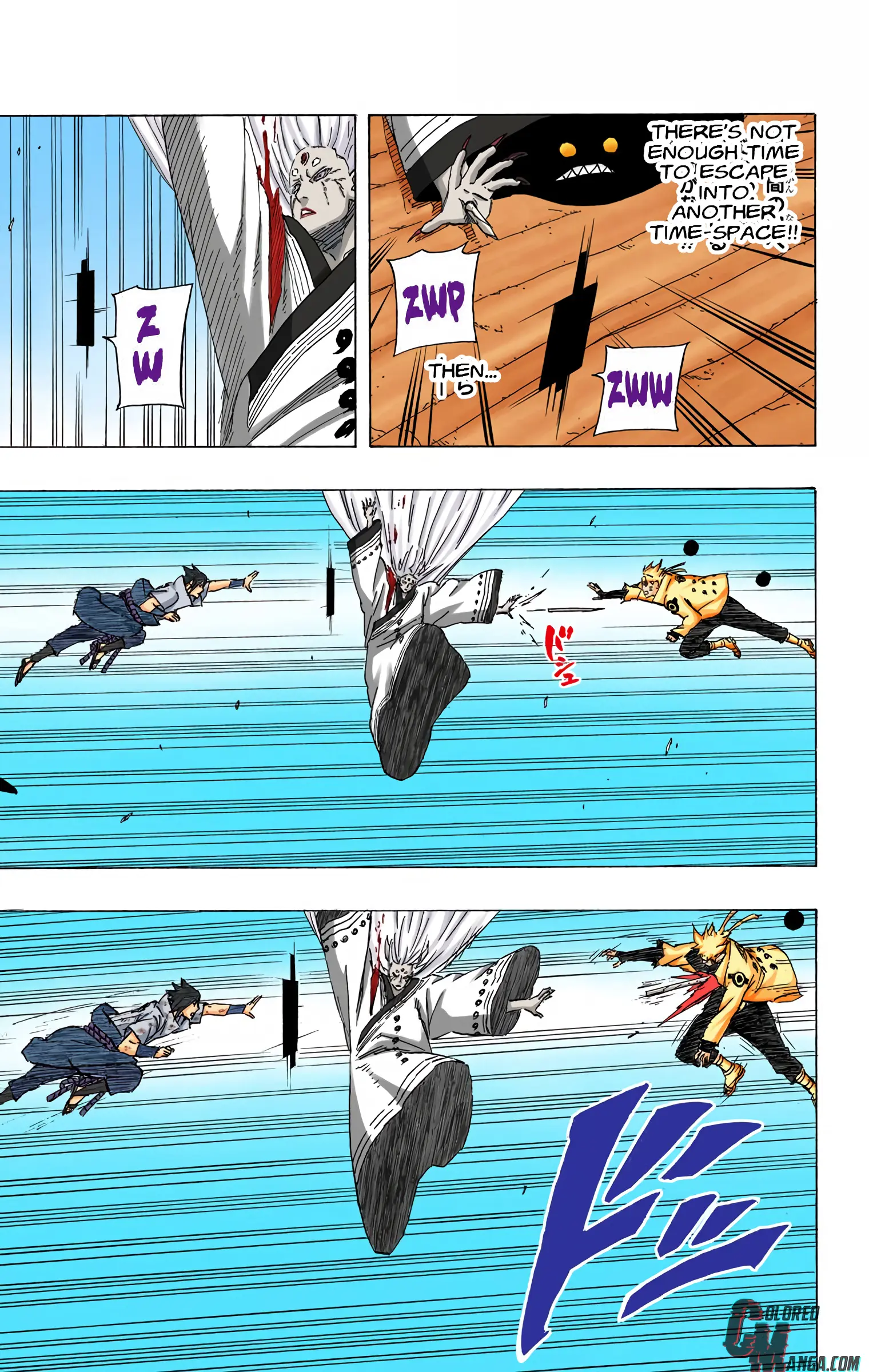 Naruto Colored Manga Online, chapter 689, page 11