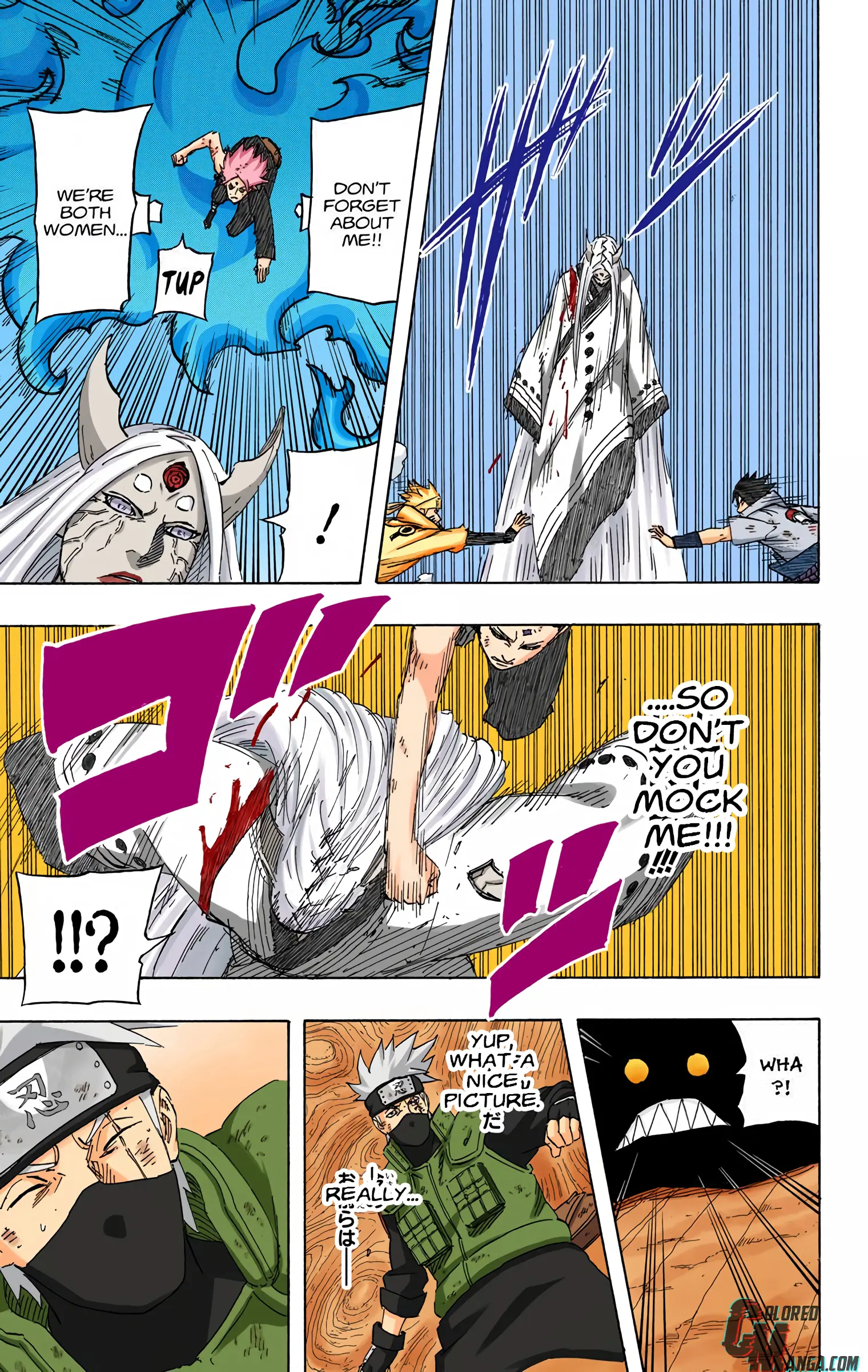 Naruto Colored Manga Online, chapter 689, page 15
