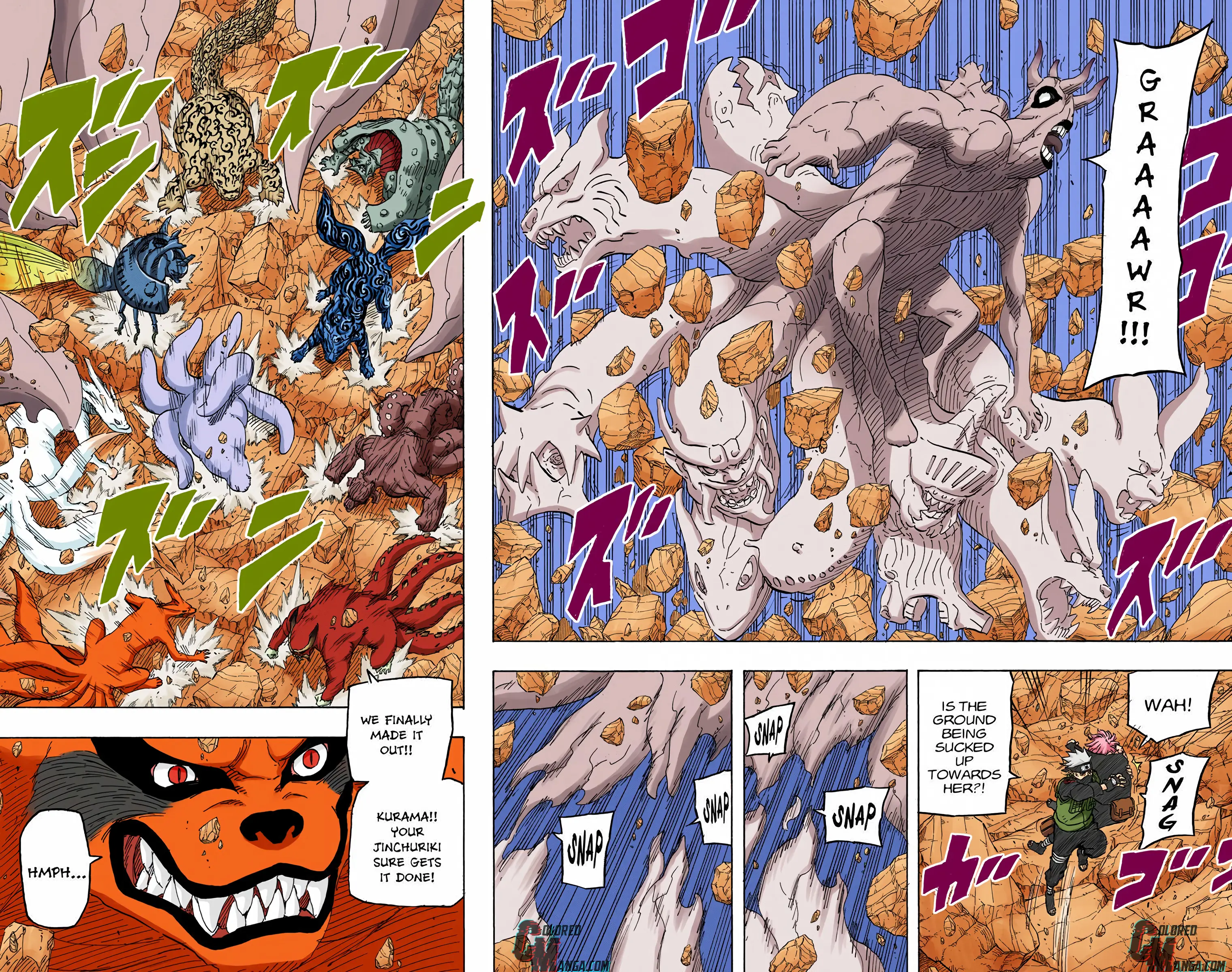 Naruto Colored Manga Online, chapter 690, page 5