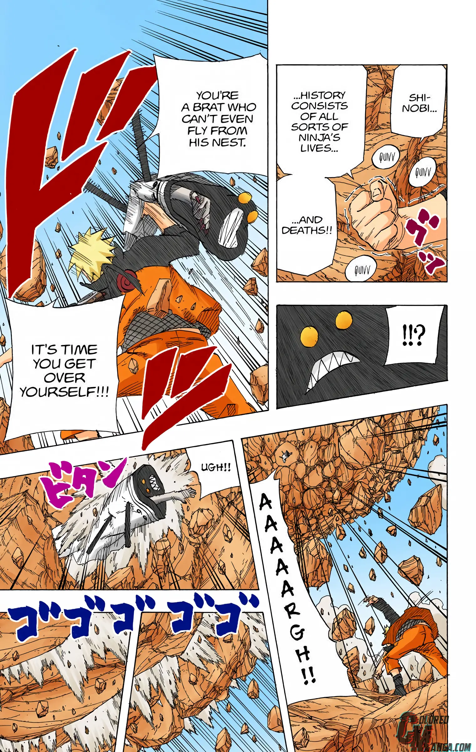 Naruto Colored Manga Online, chapter 690, page 9