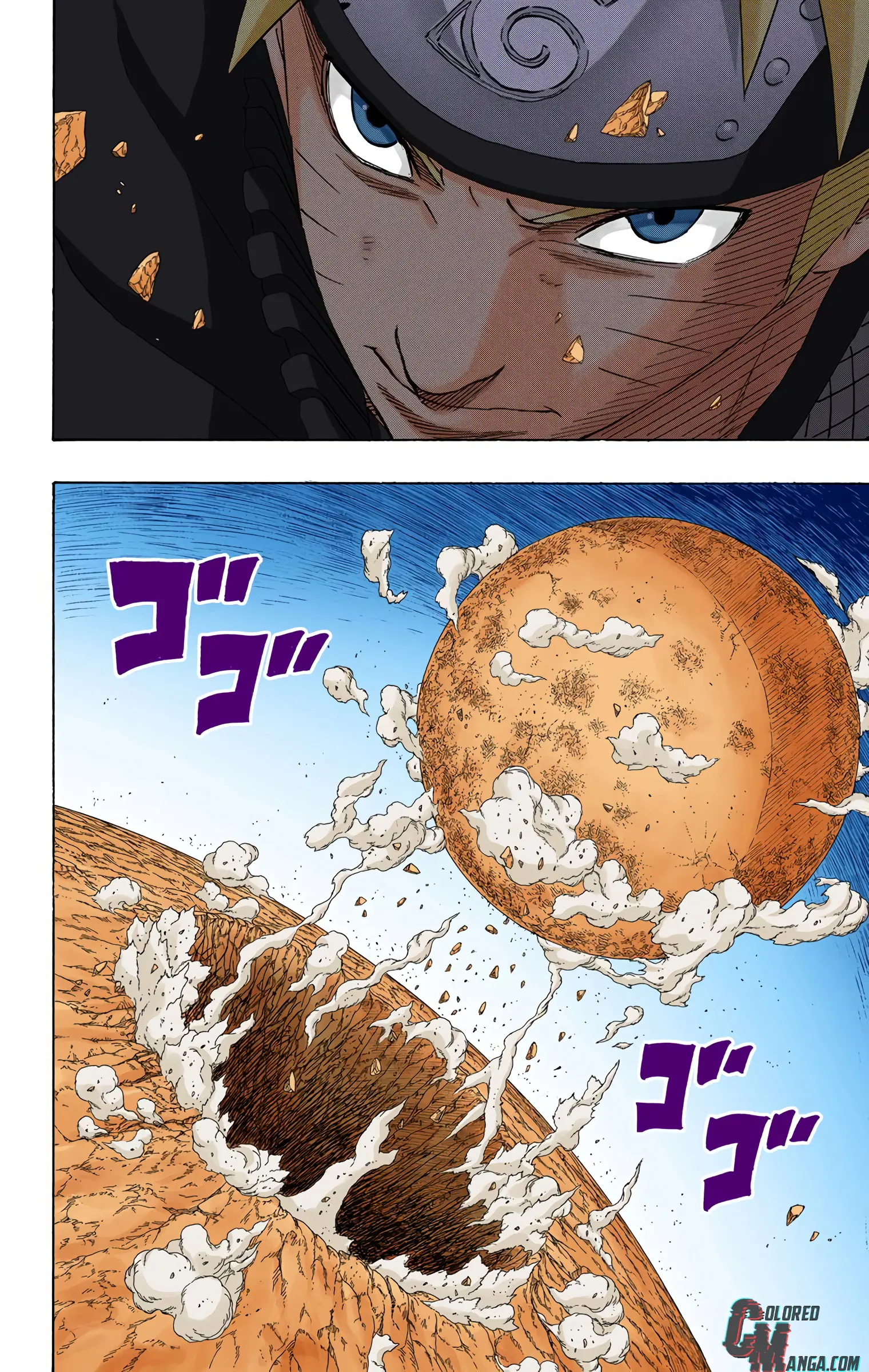 Naruto Colored Manga Online, chapter 690, page 10