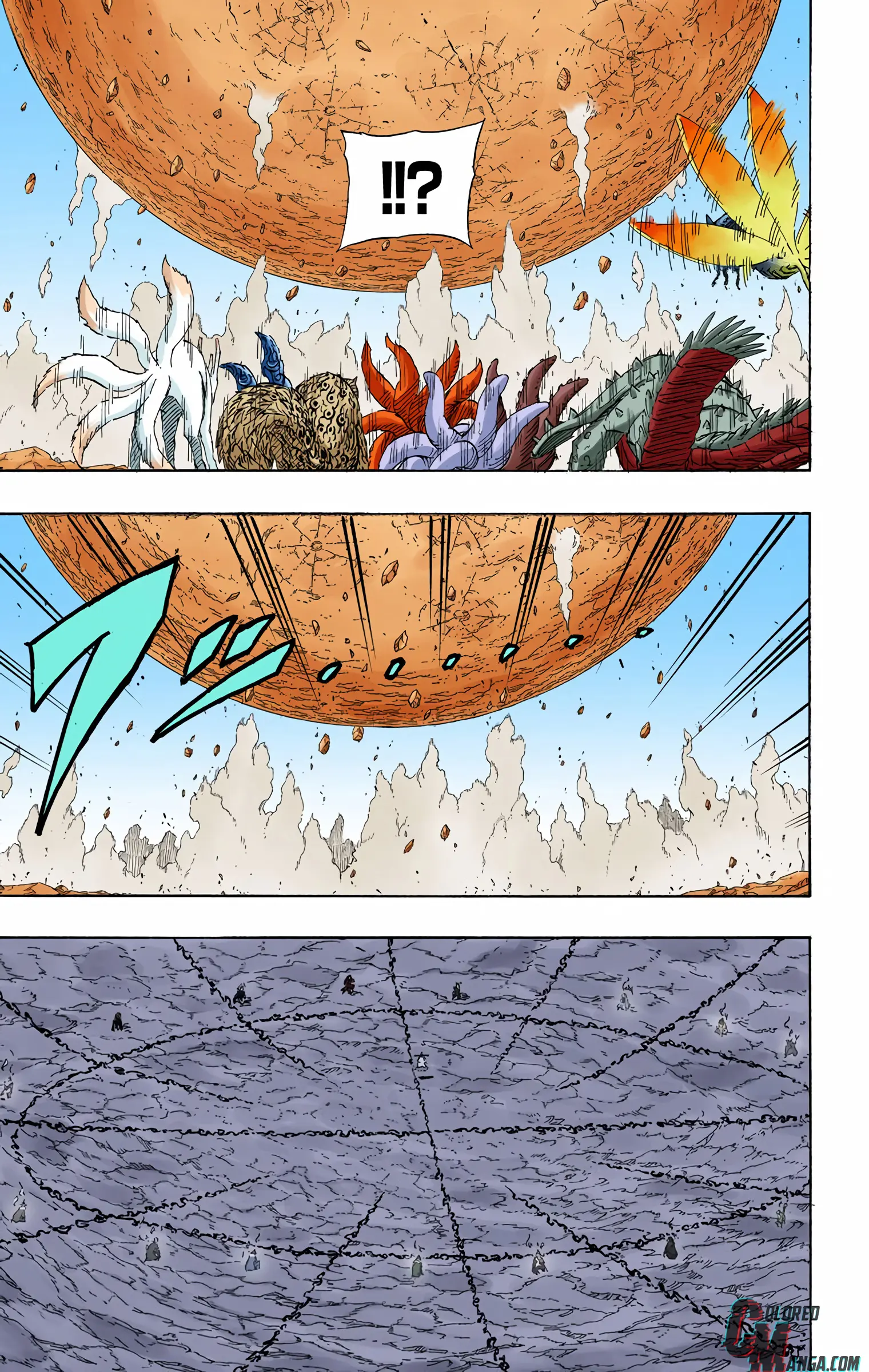 Naruto Colored Manga Online, chapter 690, page 13