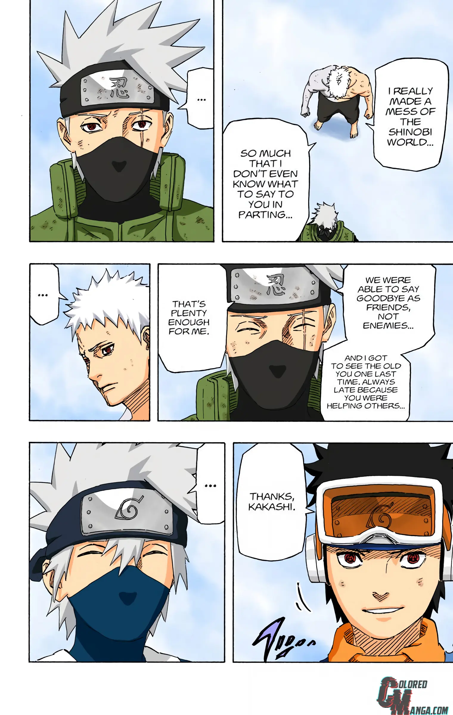 Naruto Colored Manga Online, chapter 691, page 11