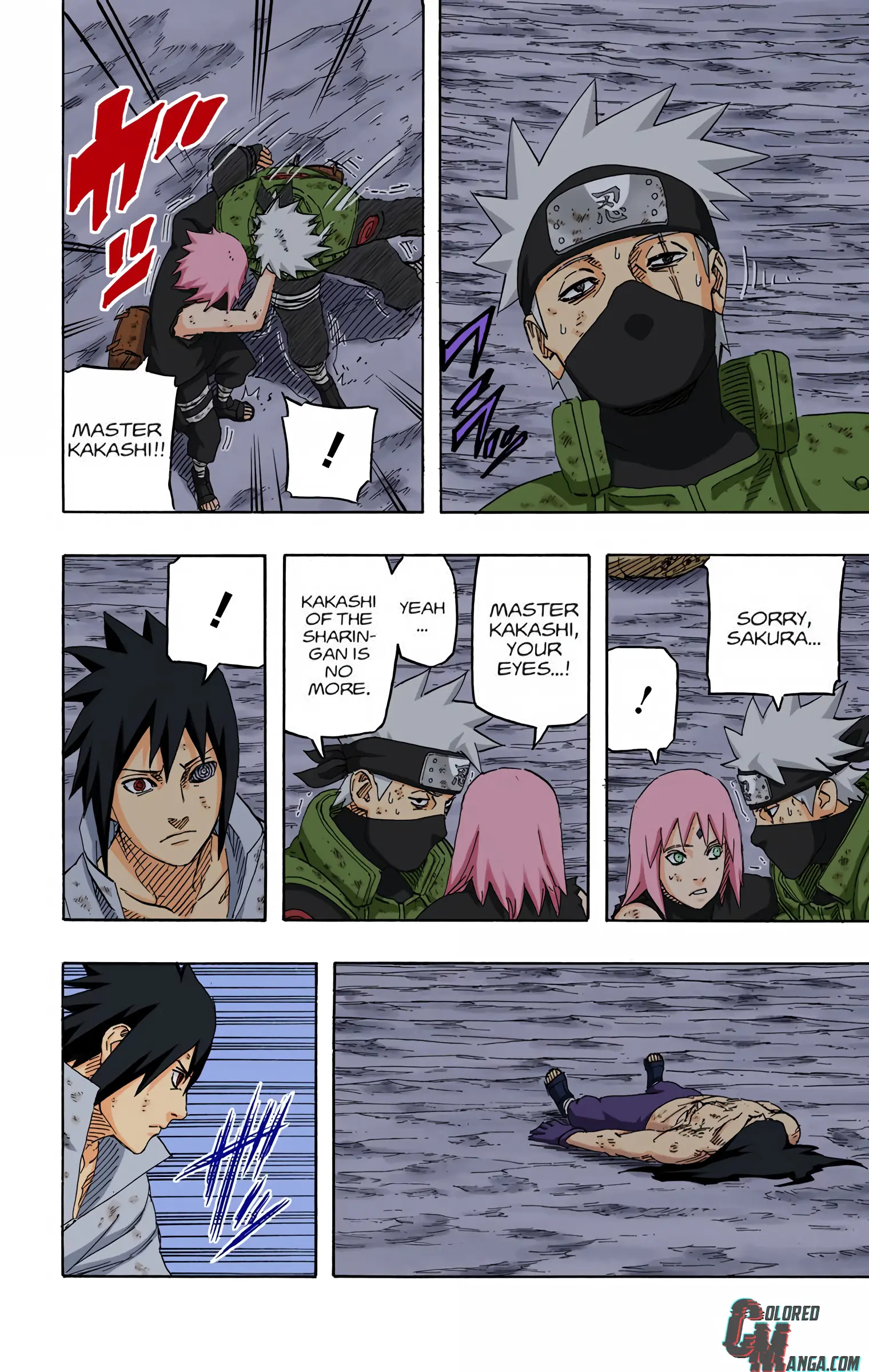 Naruto Colored Manga Online, chapter 691, page 13