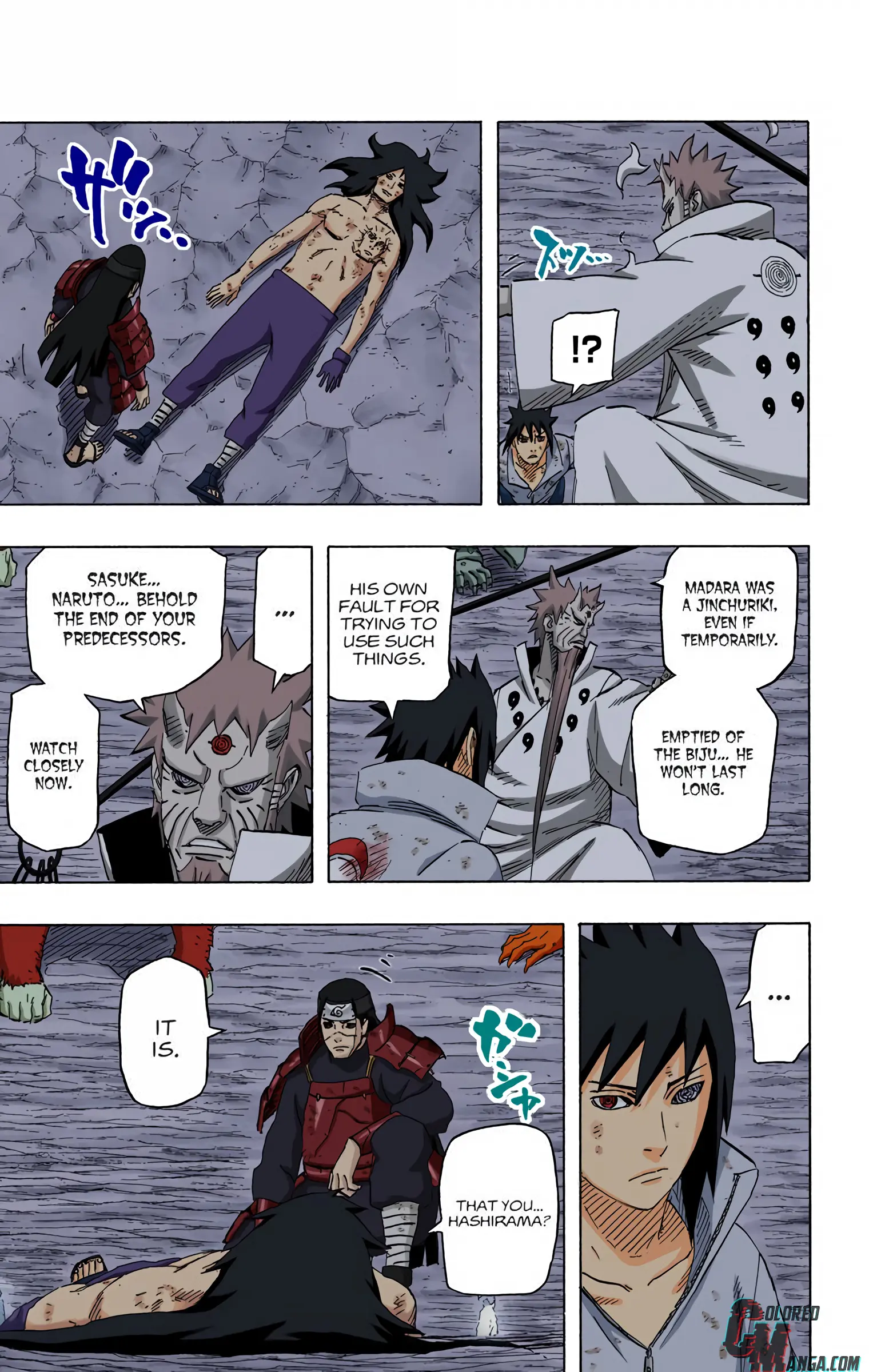 Naruto Colored Manga Online, chapter 691, page 14