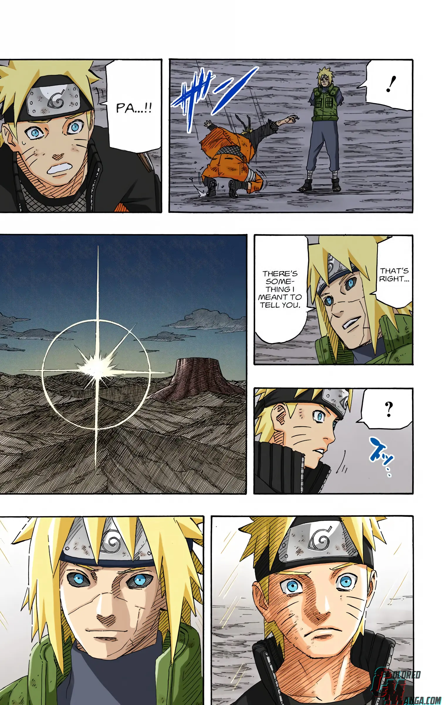 Naruto Colored Manga Online, chapter 691, page 18