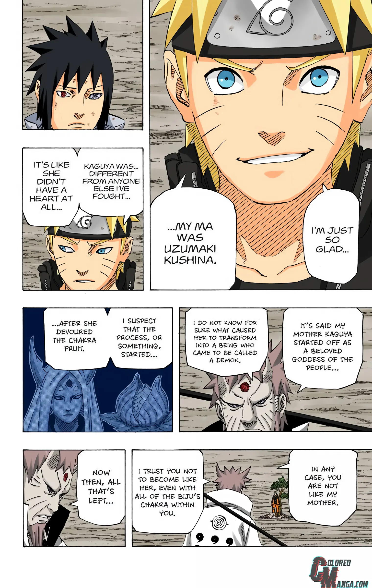 Naruto Colored Manga Online, chapter 692, page 5