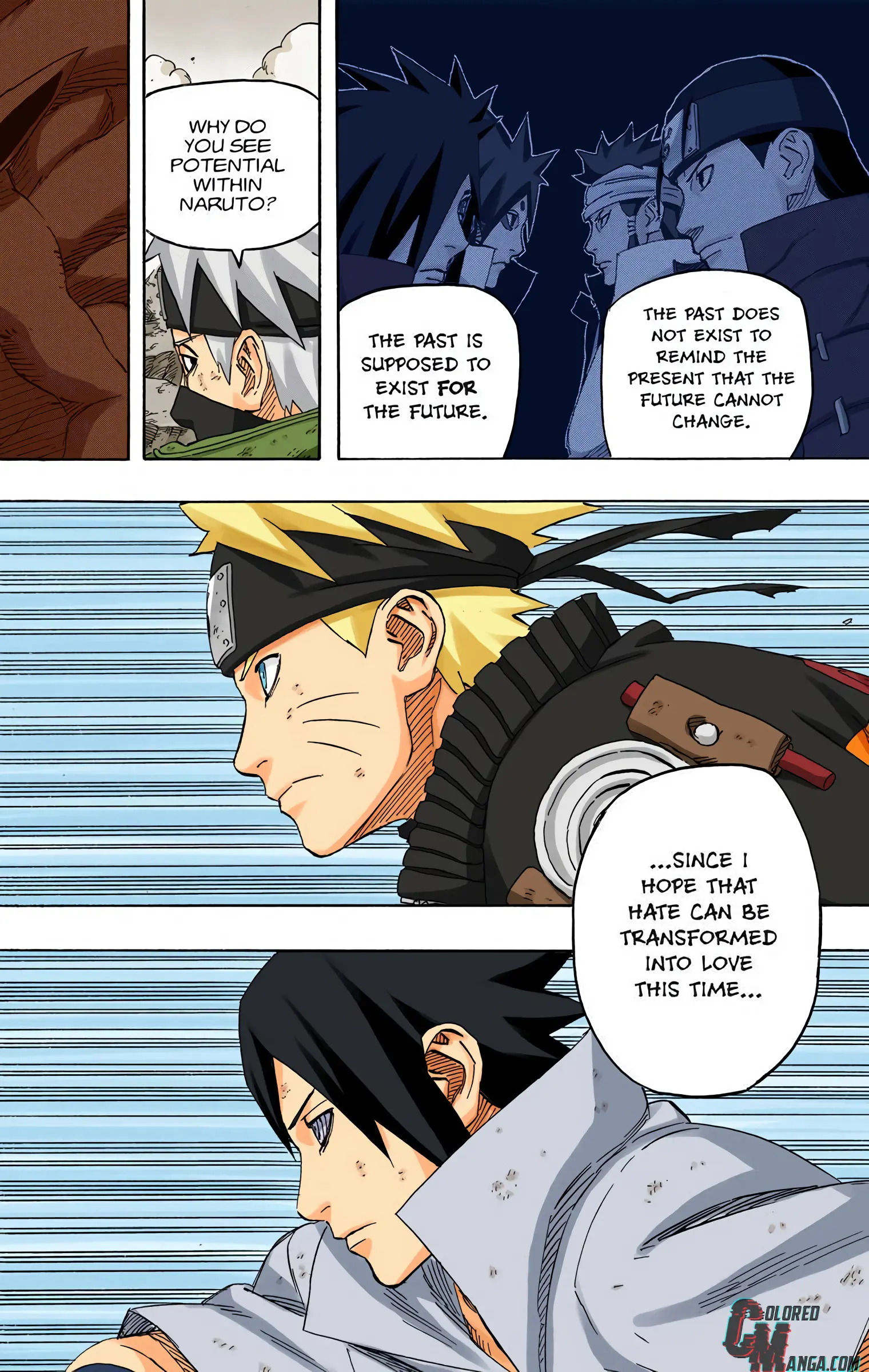 Naruto Colored Manga Online, chapter 693, page 12