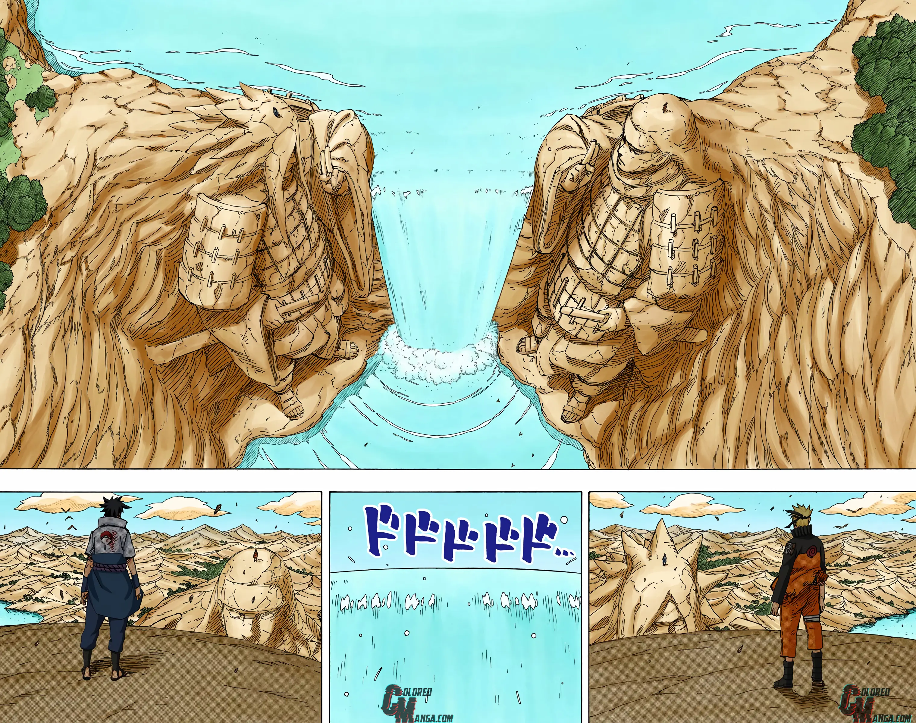 Naruto Colored Manga Online, chapter 693, page 14