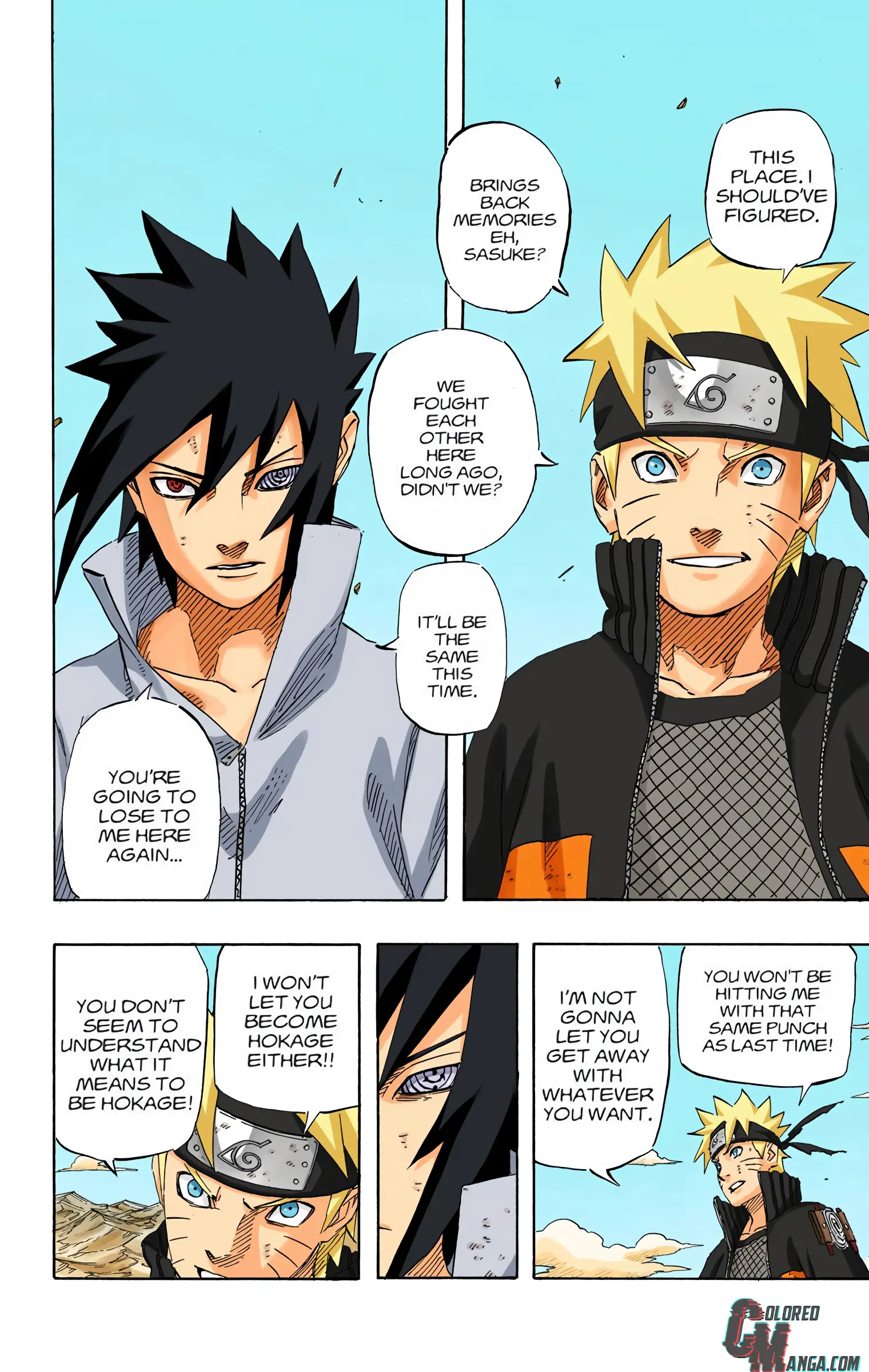 Naruto Colored Manga Online, chapter 693, page 15