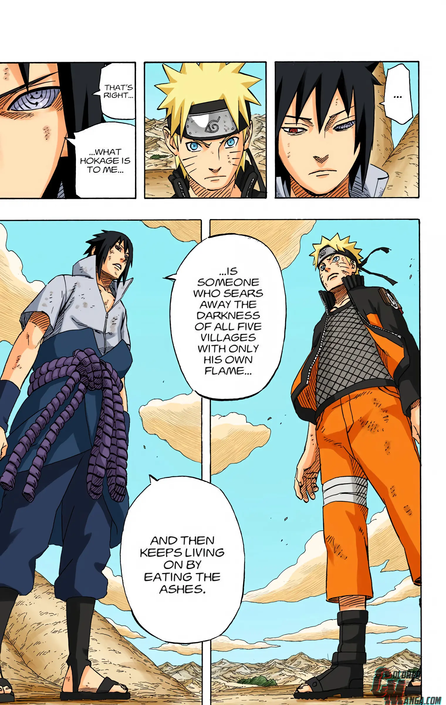 Naruto Colored Manga Online, chapter 694, page 5
