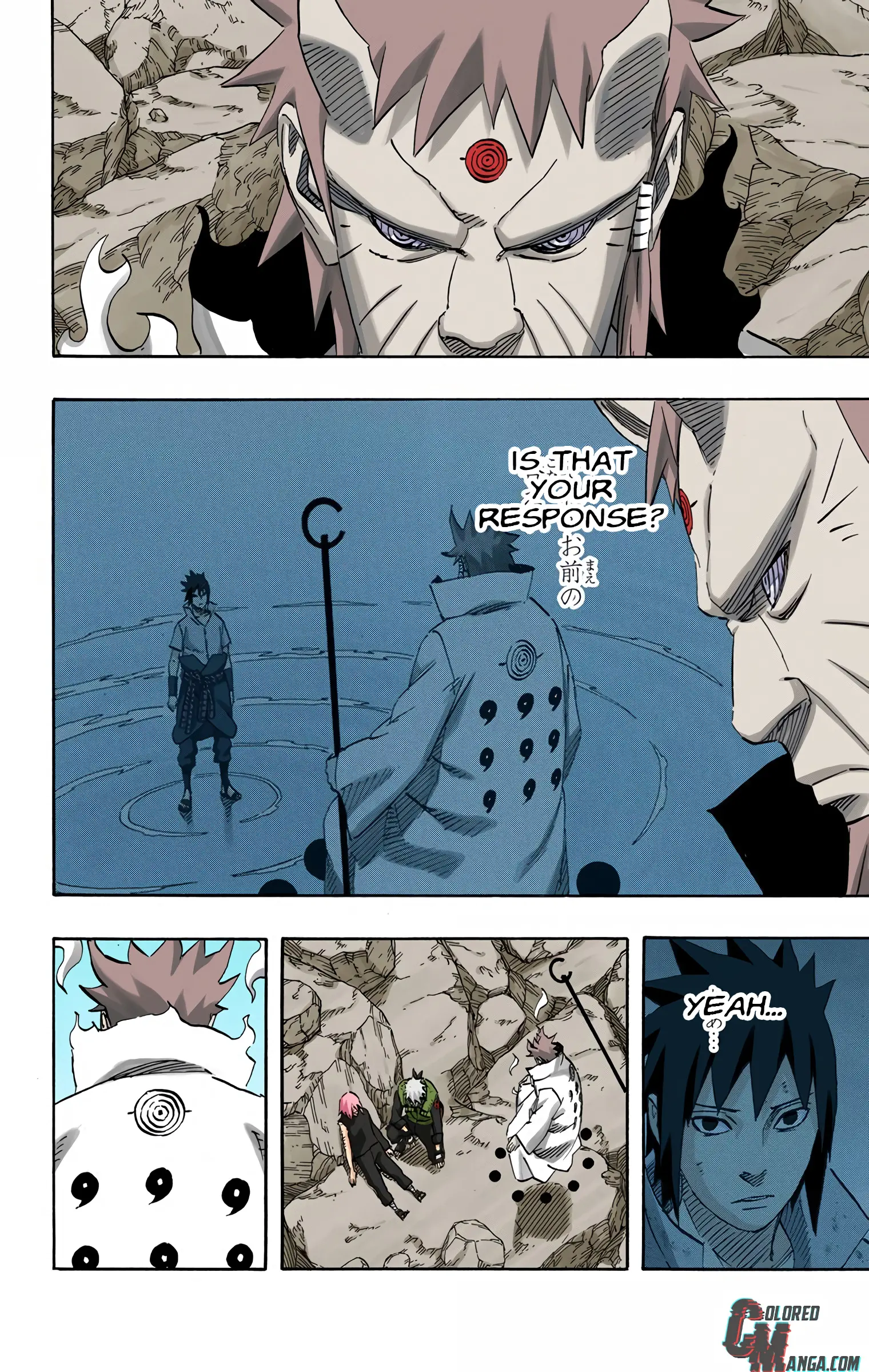 Naruto Colored Manga Online, chapter 694, page 6
