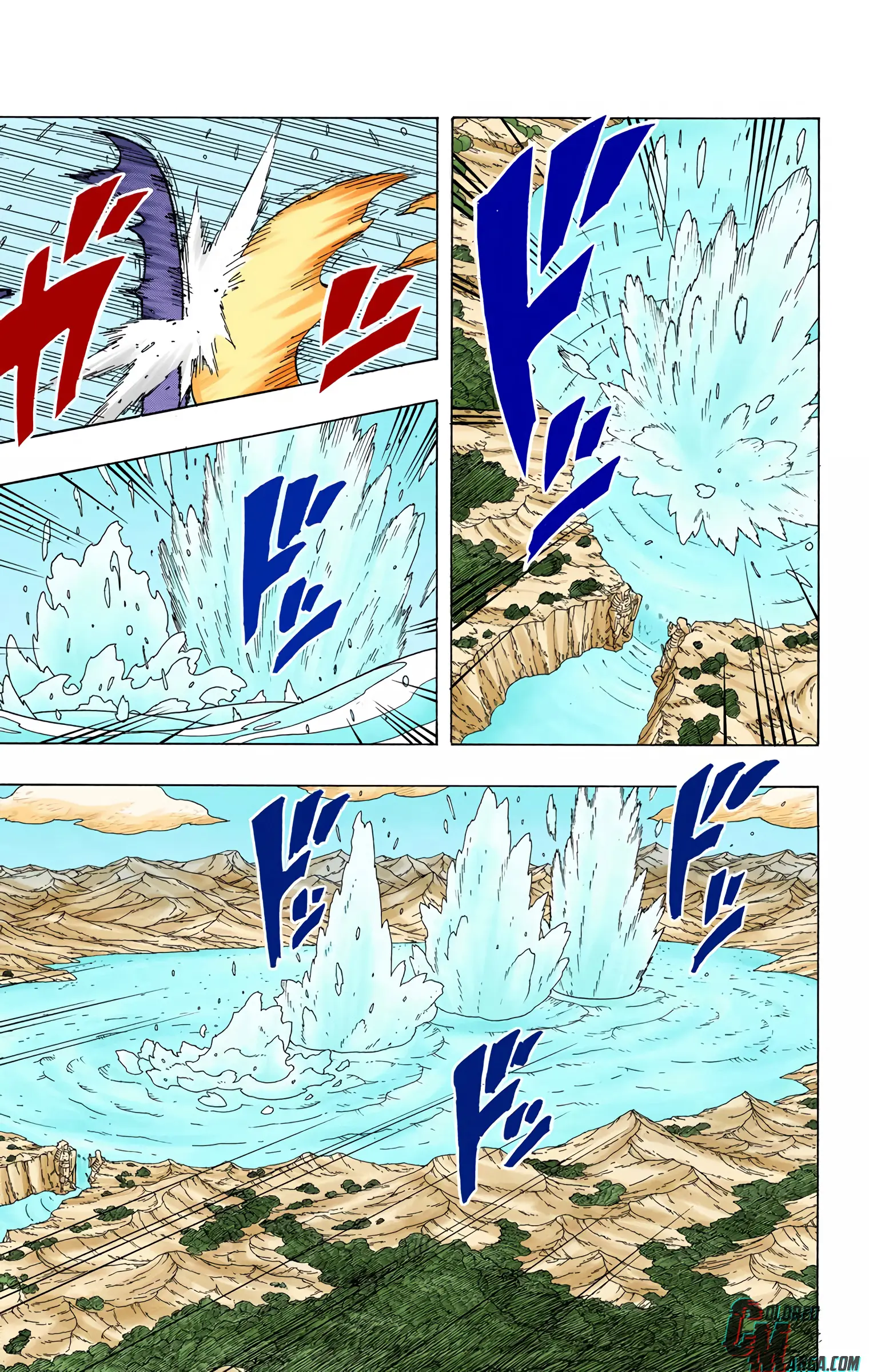 Naruto Colored Manga Online, chapter 695, page 8