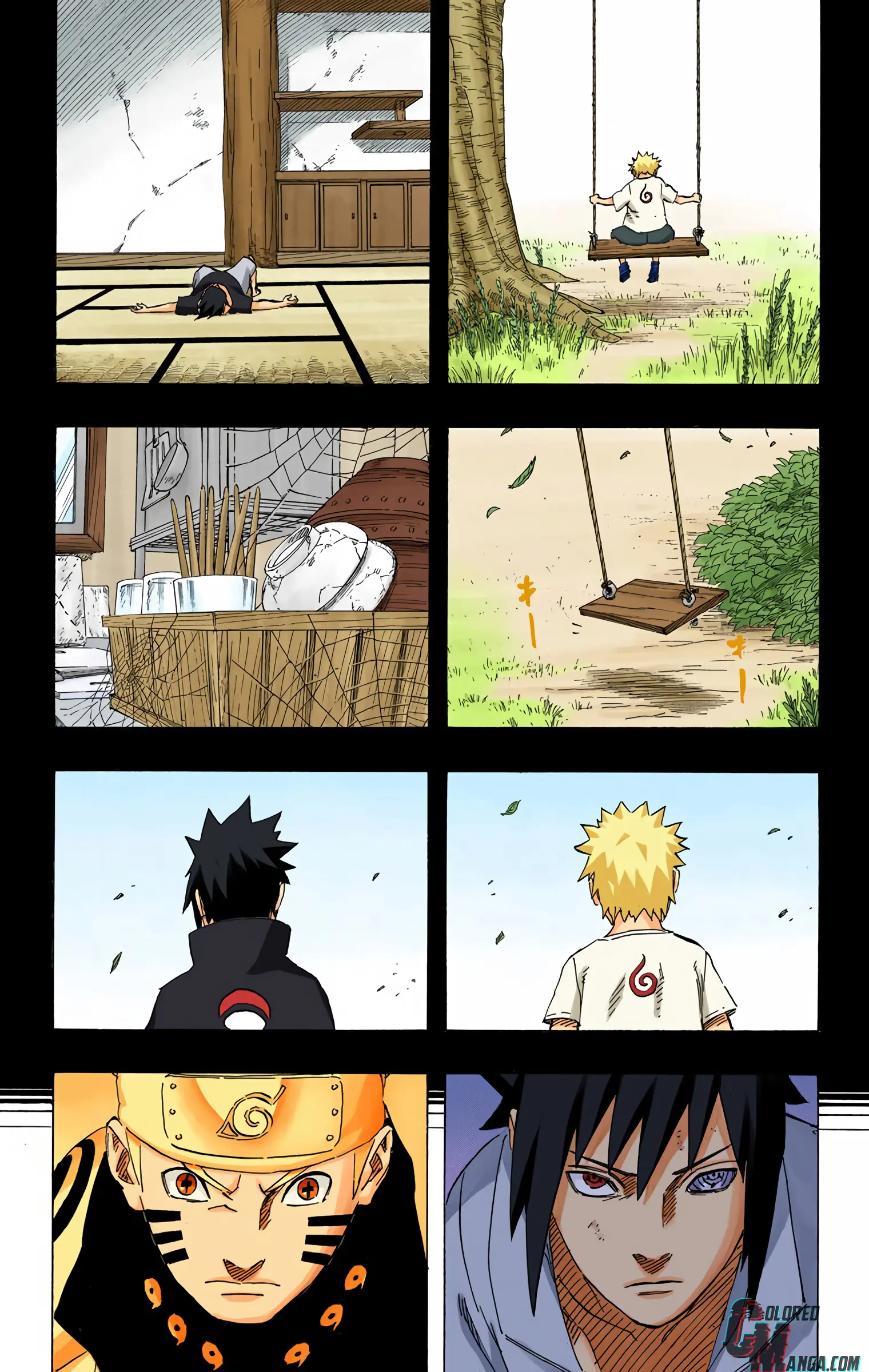 Naruto Colored Manga Online, chapter 695, page 11