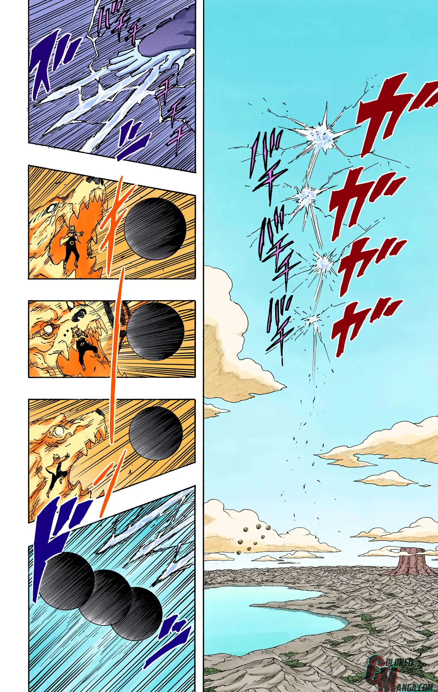 Naruto Colored Manga Online, chapter 696, page 11