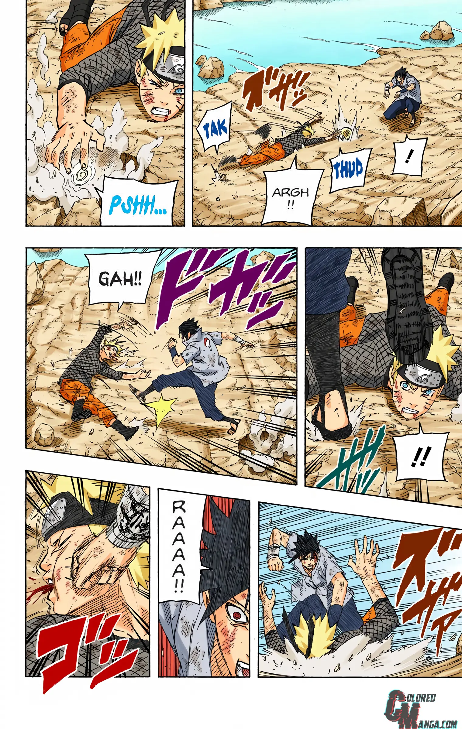 Naruto Colored Manga Online, chapter 697, page 11