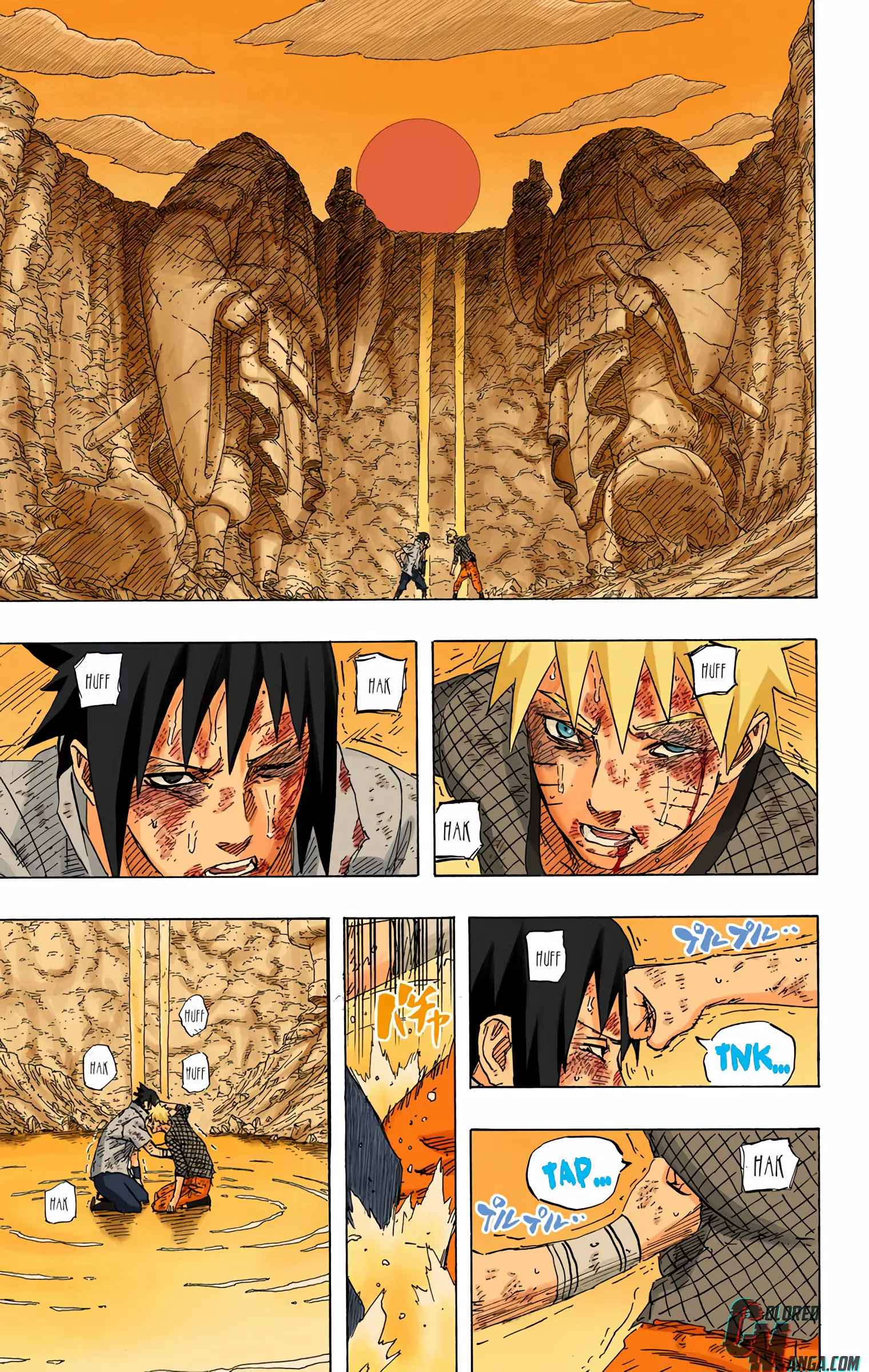 Naruto Colored Manga Online, chapter 697, page 15