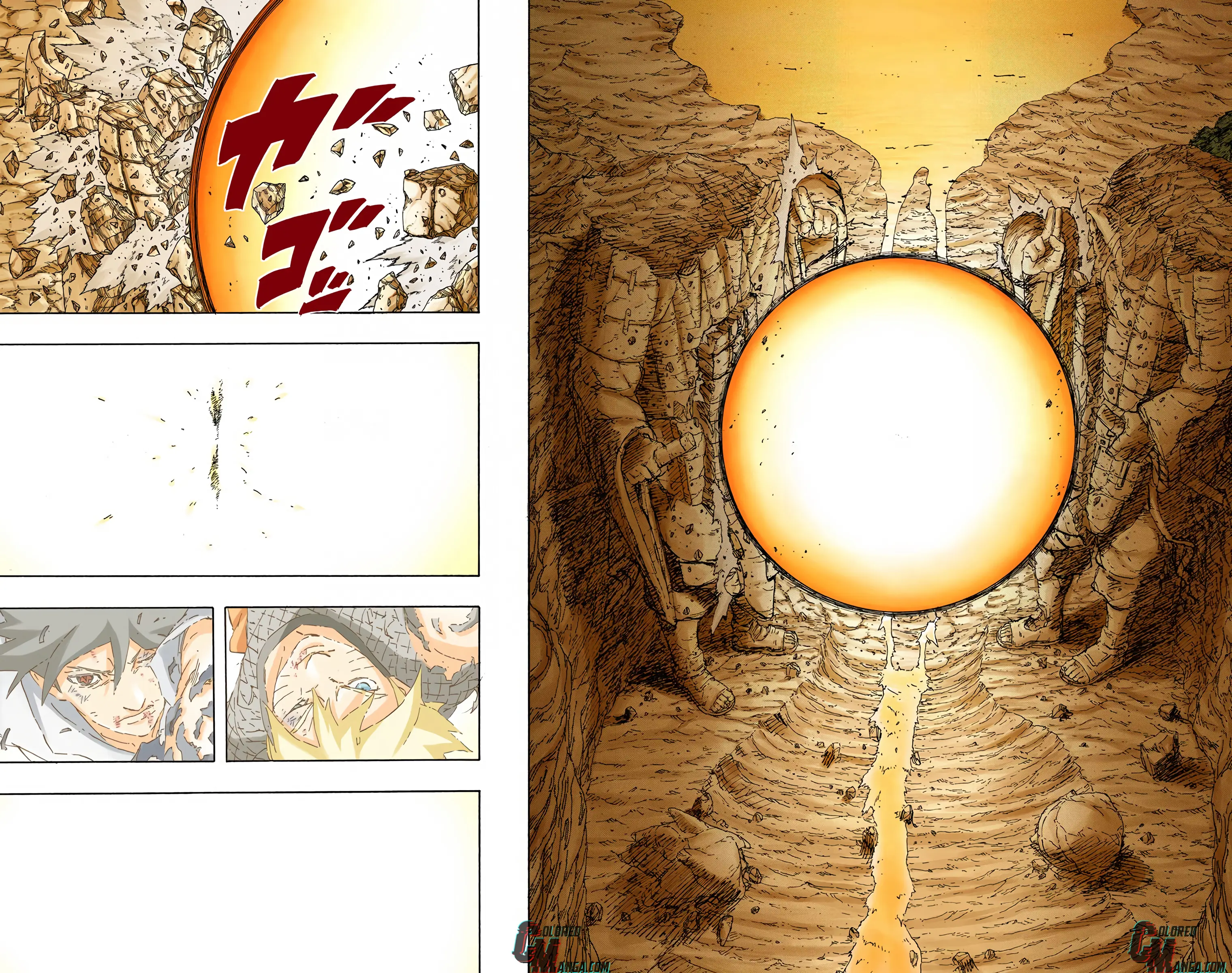 Naruto Colored Manga Online, chapter 698, page 6