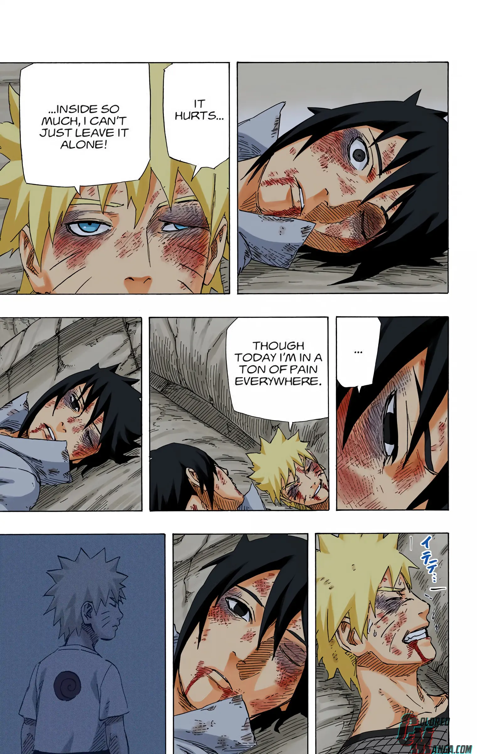 Naruto Colored Manga Online, chapter 698, page 11