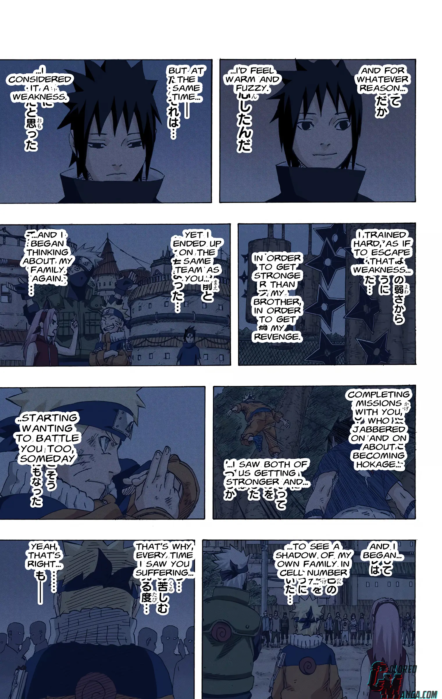 Naruto Colored Manga Online, chapter 698, page 13