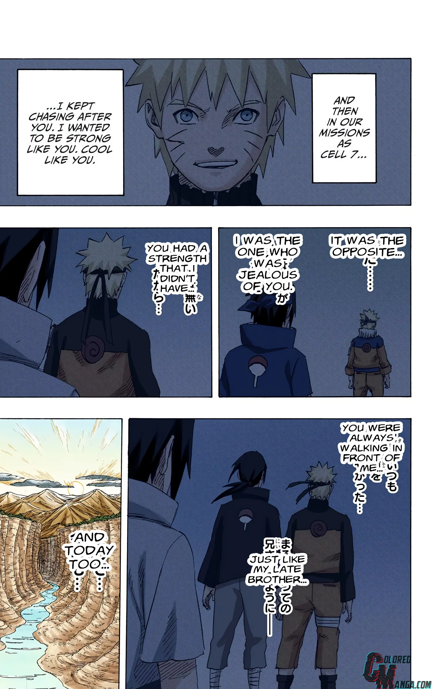 Naruto Colored Manga Online, chapter 698, page 15