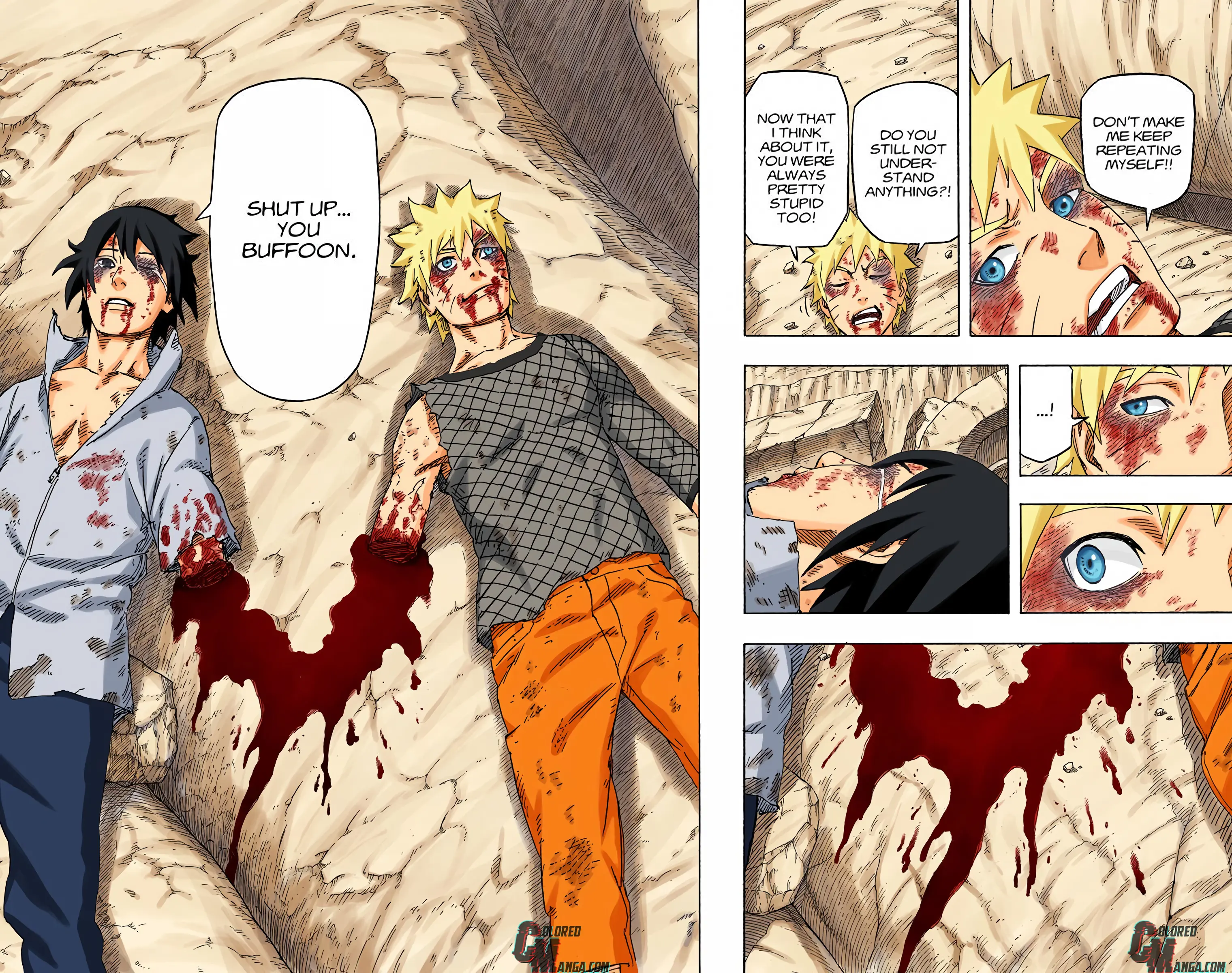 Naruto Colored Manga Online, chapter 698, page 20