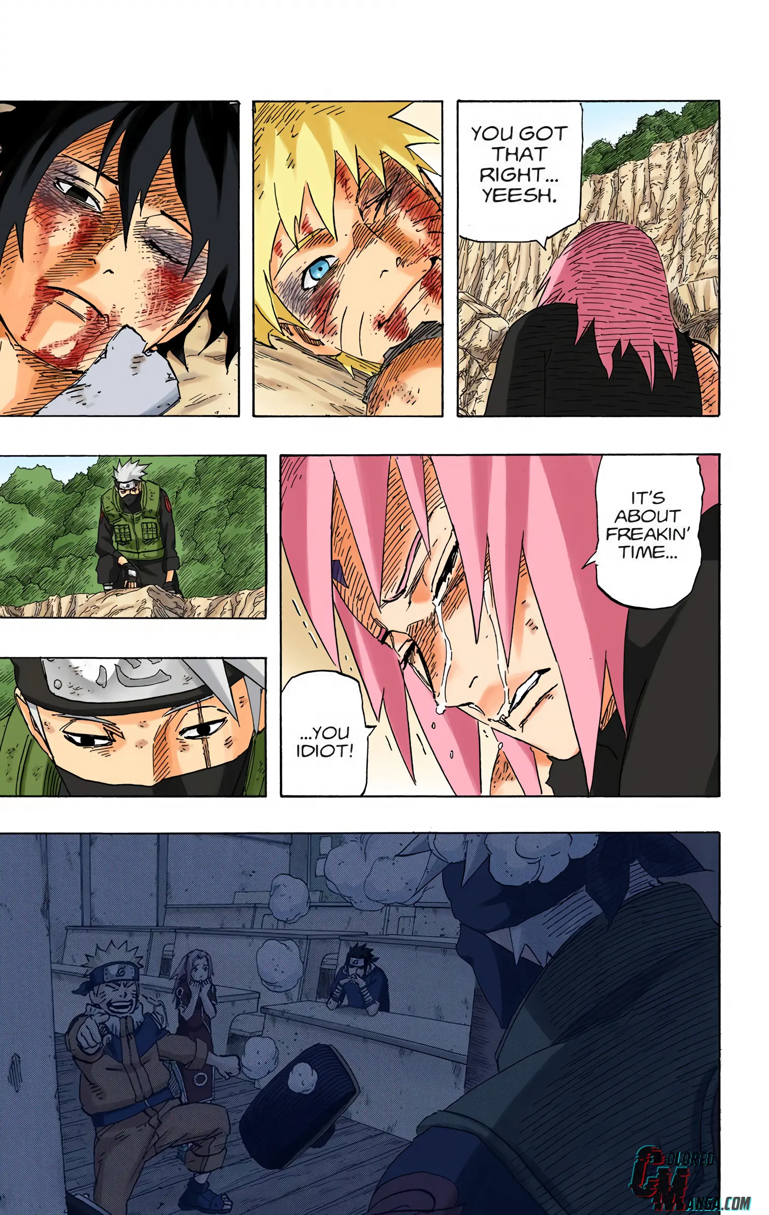 Naruto Colored Manga Online, chapter 699, page 6