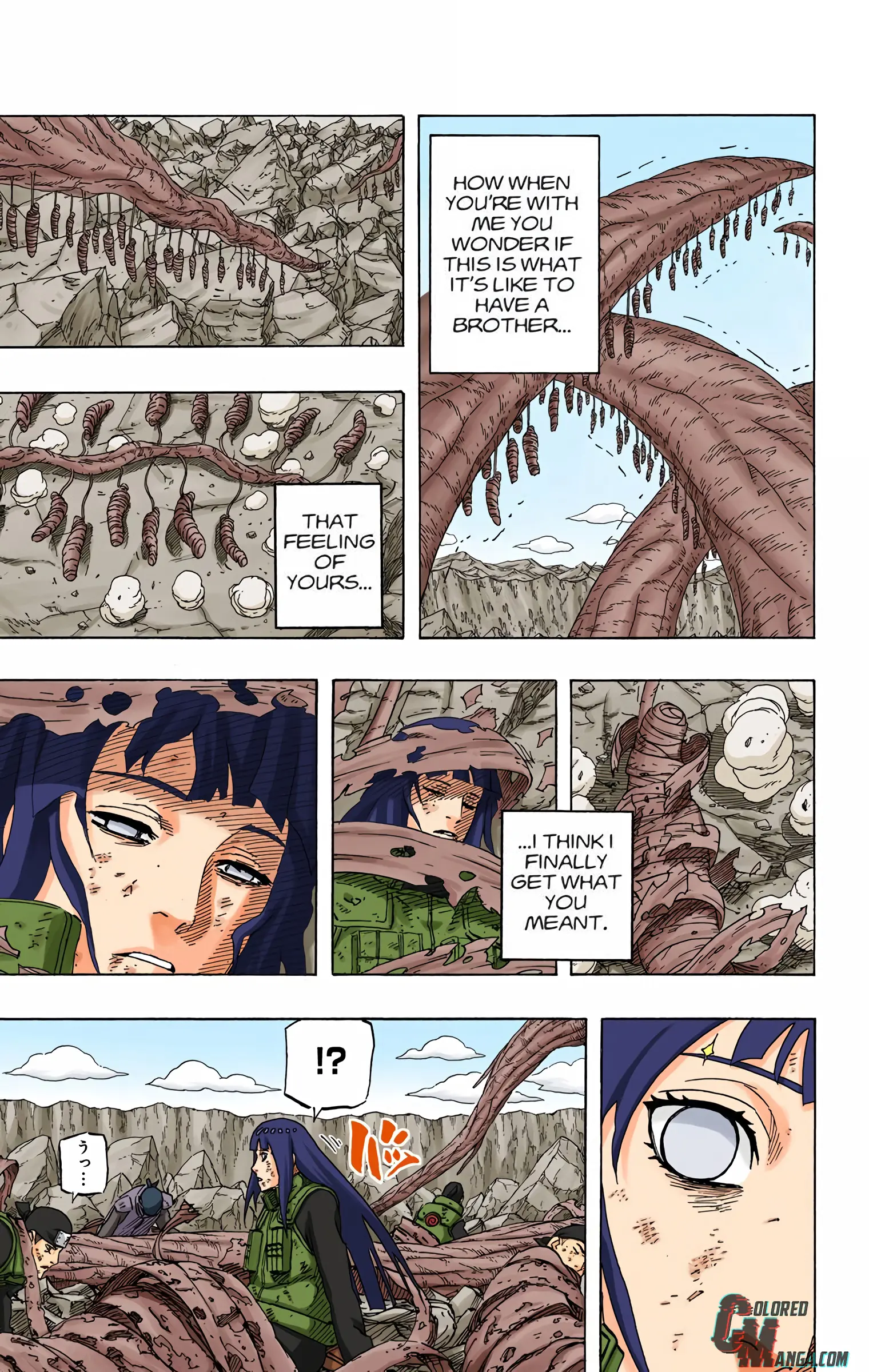 Naruto Colored Manga Online, chapter 699, page 8