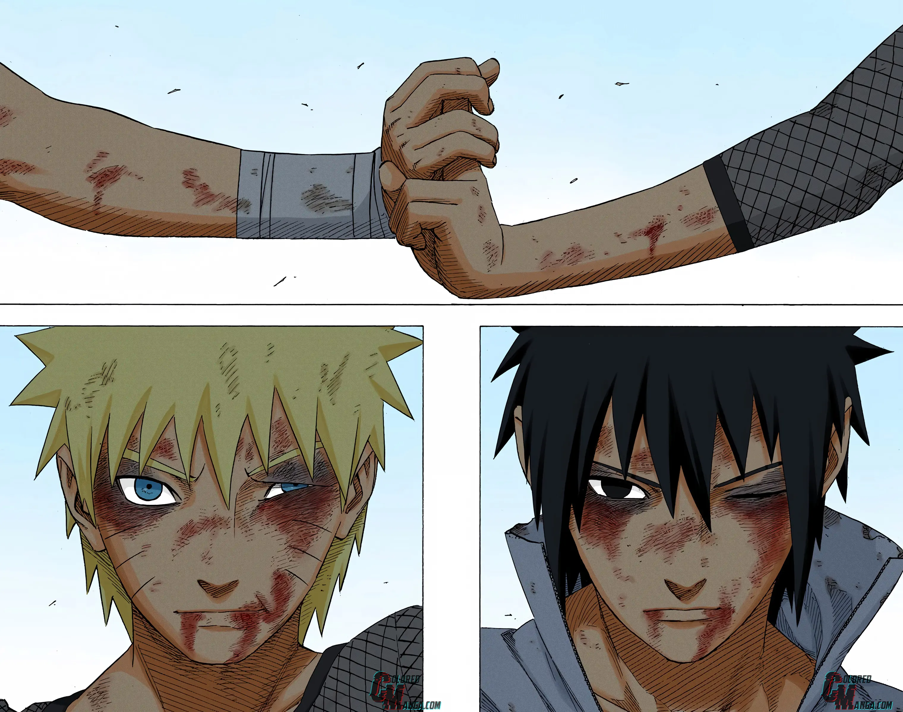 Naruto Colored Manga Online, chapter 699, page 9