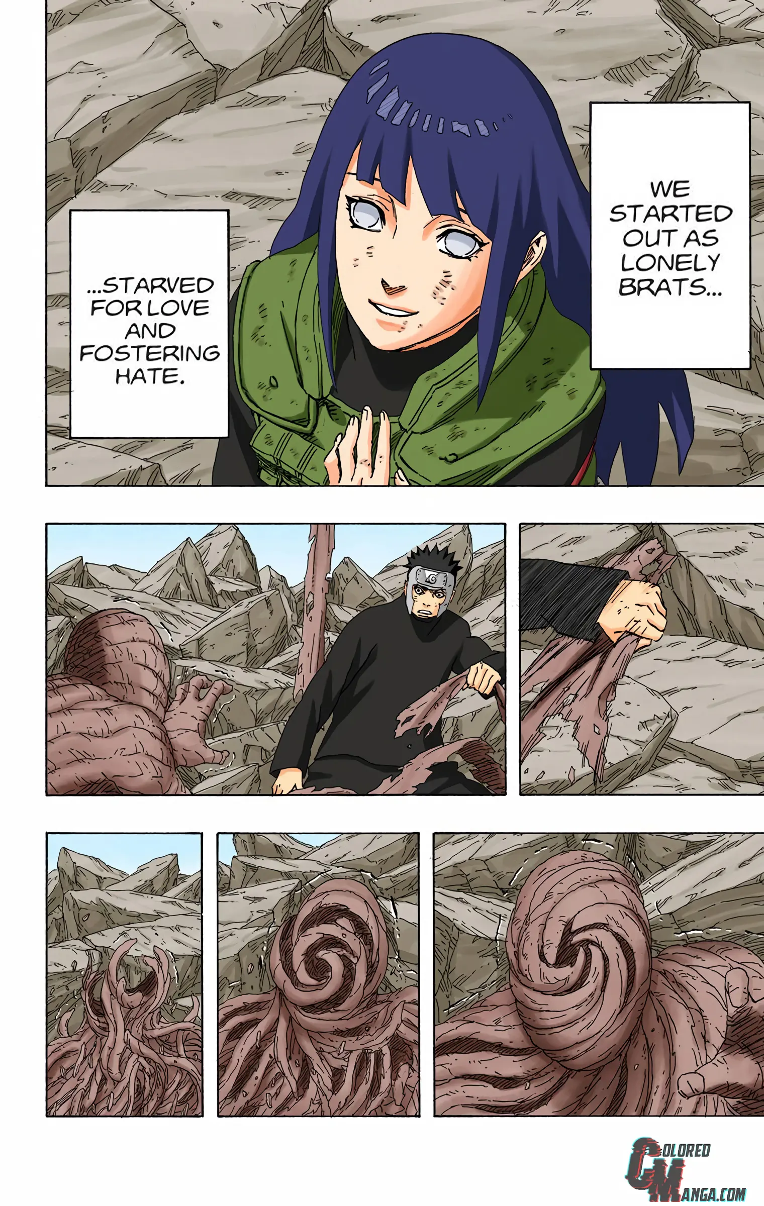 Naruto Colored Manga Online, chapter 699, page 11