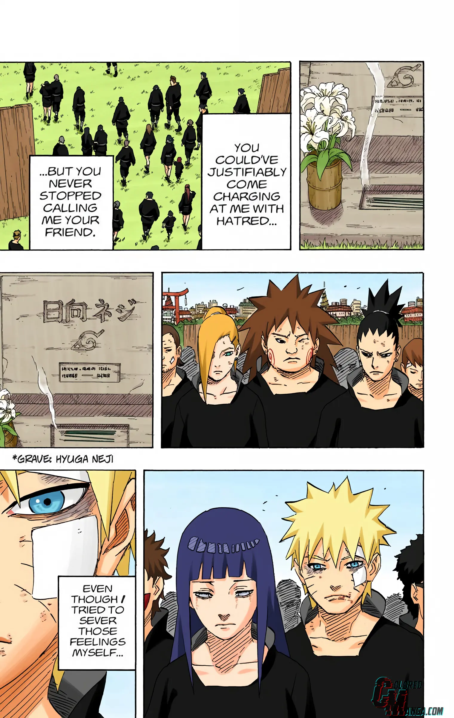 Naruto Colored Manga Online, chapter 699, page 14