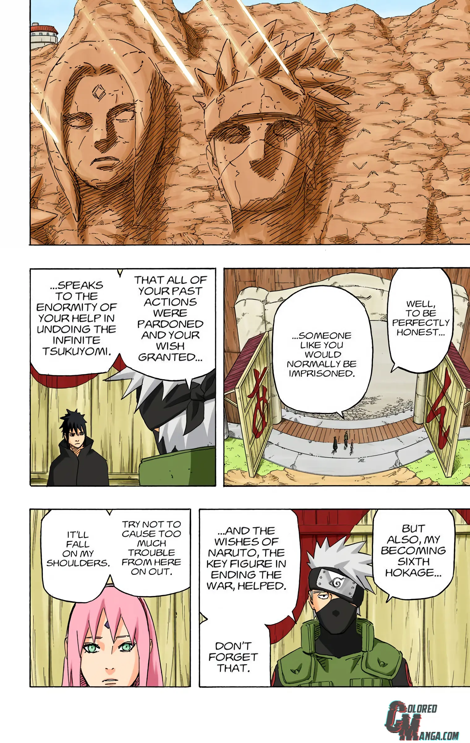 Naruto Colored Manga Online, chapter 699, page 15