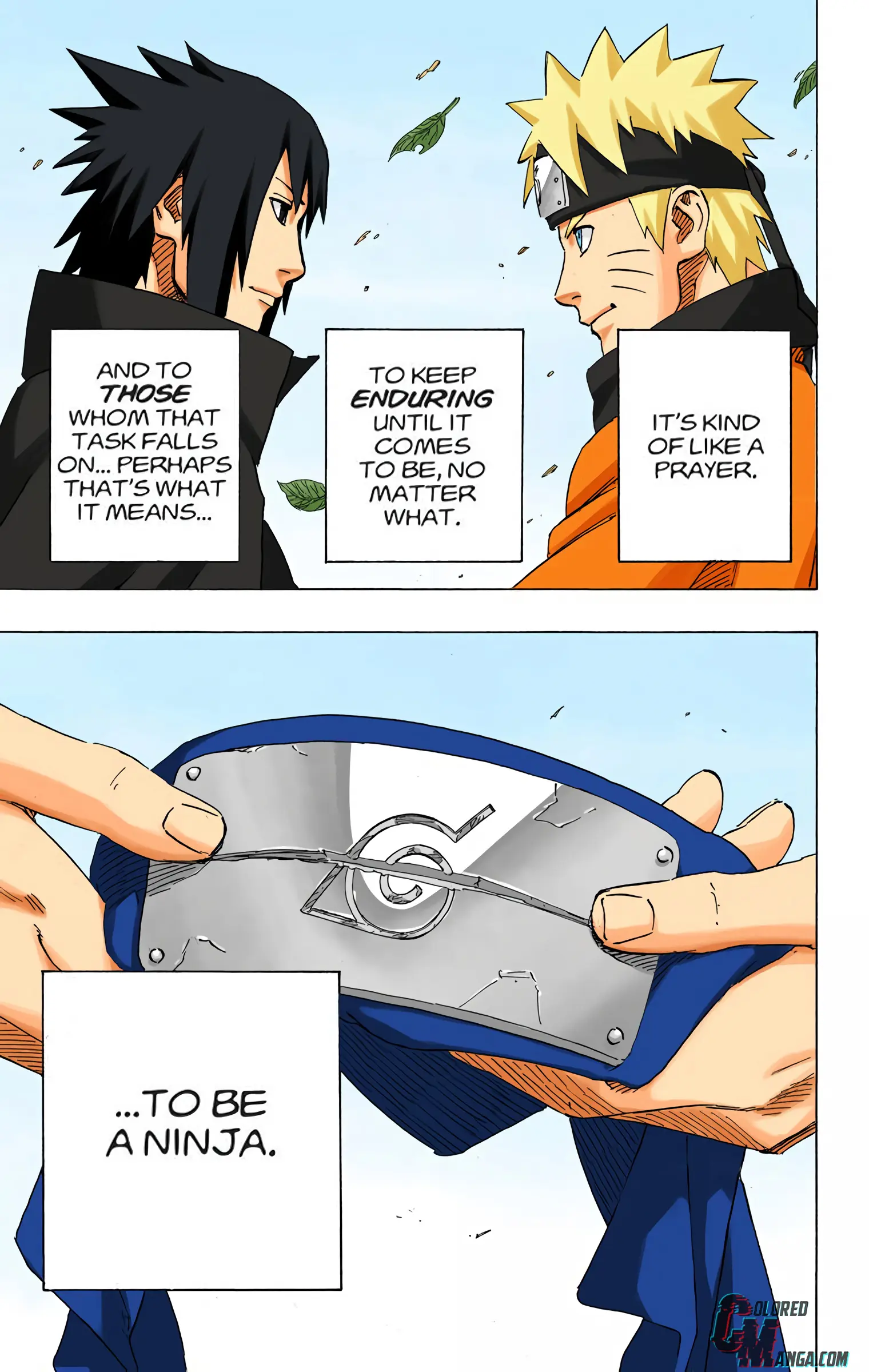 Naruto Colored Manga Online, chapter 699, page 20