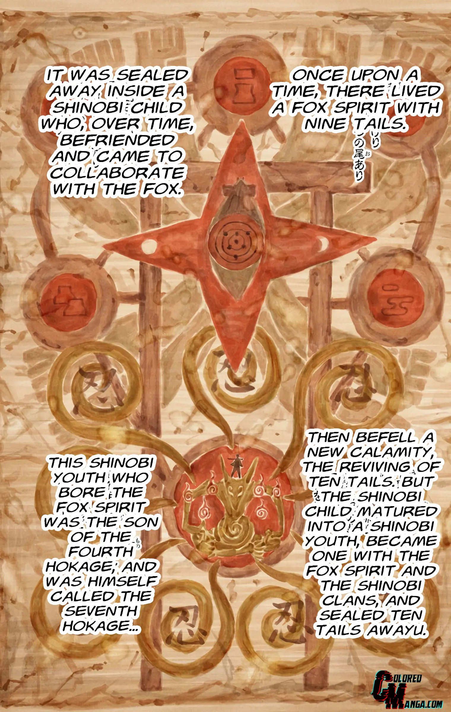 Naruto Colored Manga Online, chapter 700 END, page 22