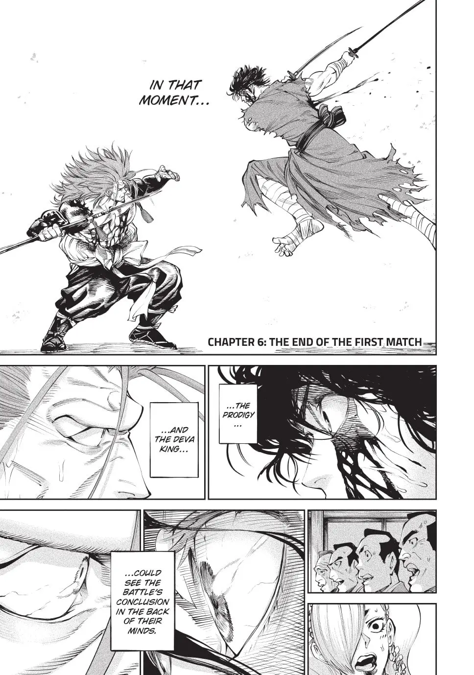 Tenkaichi Nihon Saikyo Bugeisha Ketteisen, chapter 6, page 1
