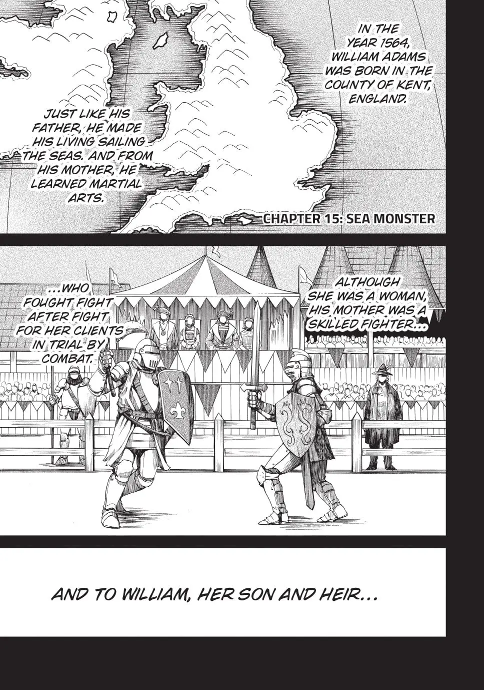 Tenkaichi Nihon Saikyo Bugeisha Ketteisen, chapter 15, page 1