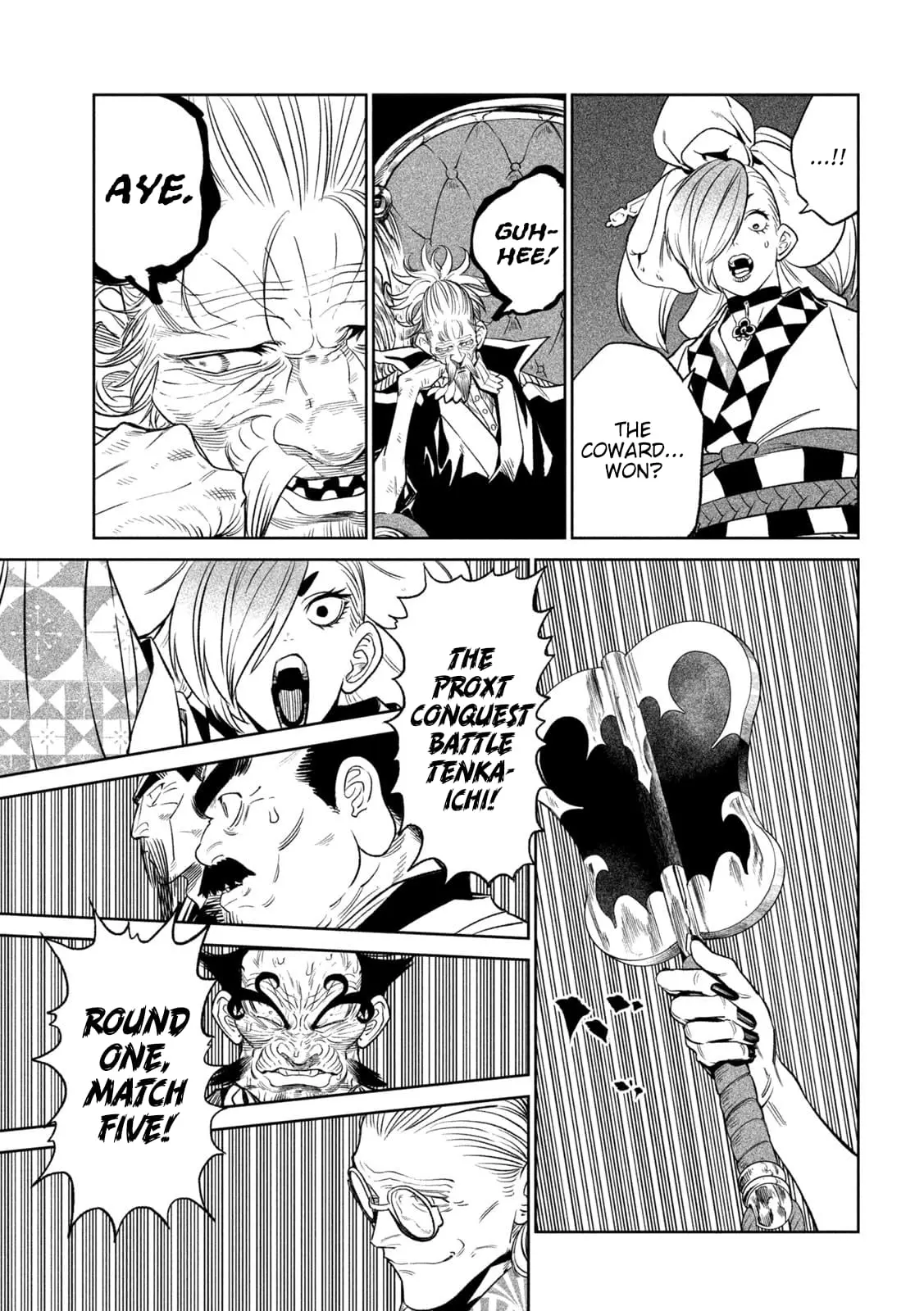 Tenkaichi Nihon Saikyo Bugeisha Ketteisen, chapter 30, page 45