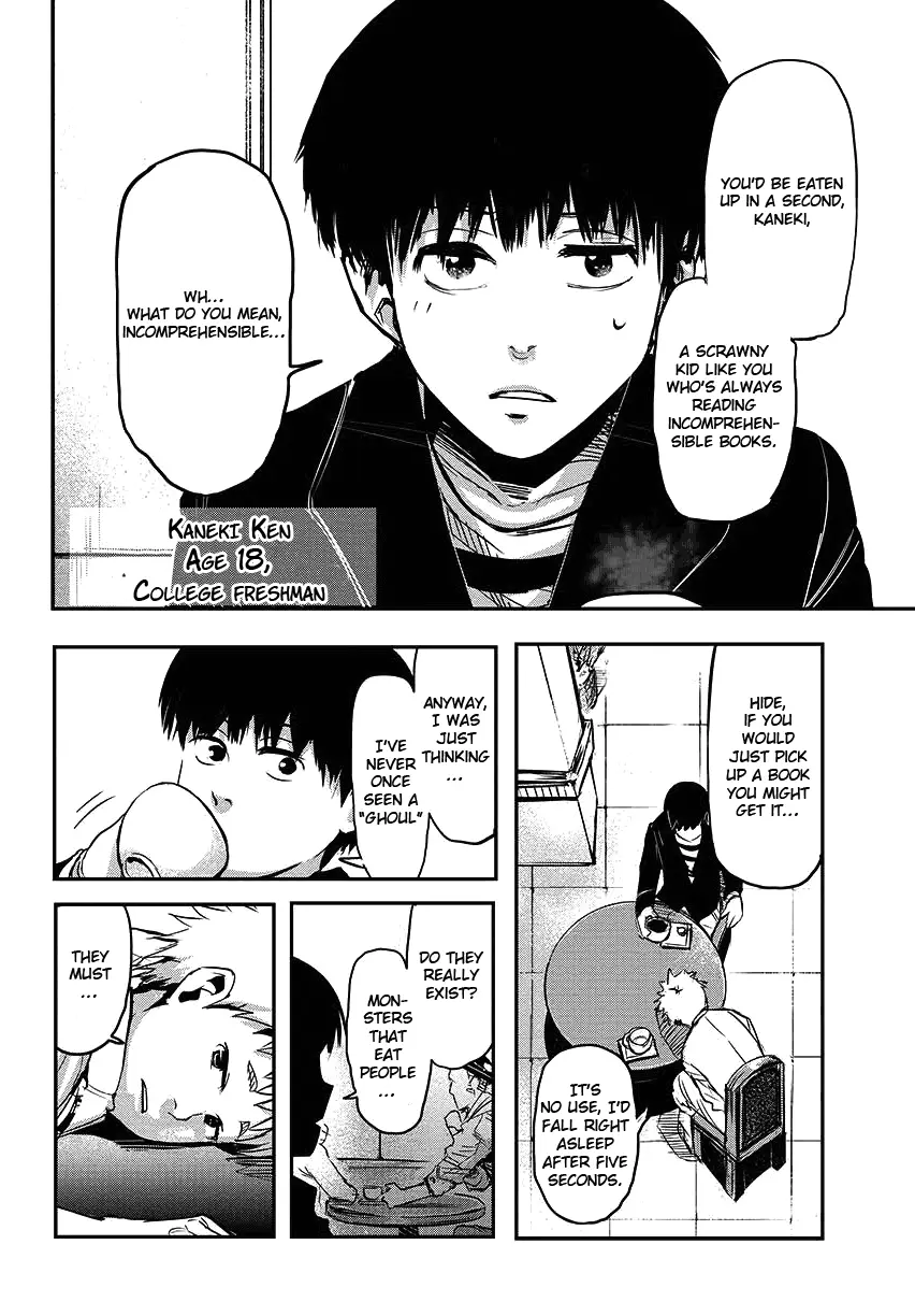 Tokyo Ghoul, chapter 1, page 11
