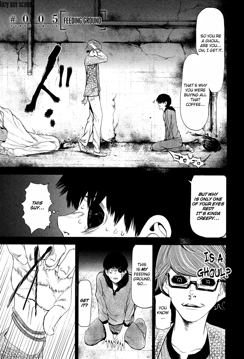 Tokyo Ghoul, chapter 5, page 1