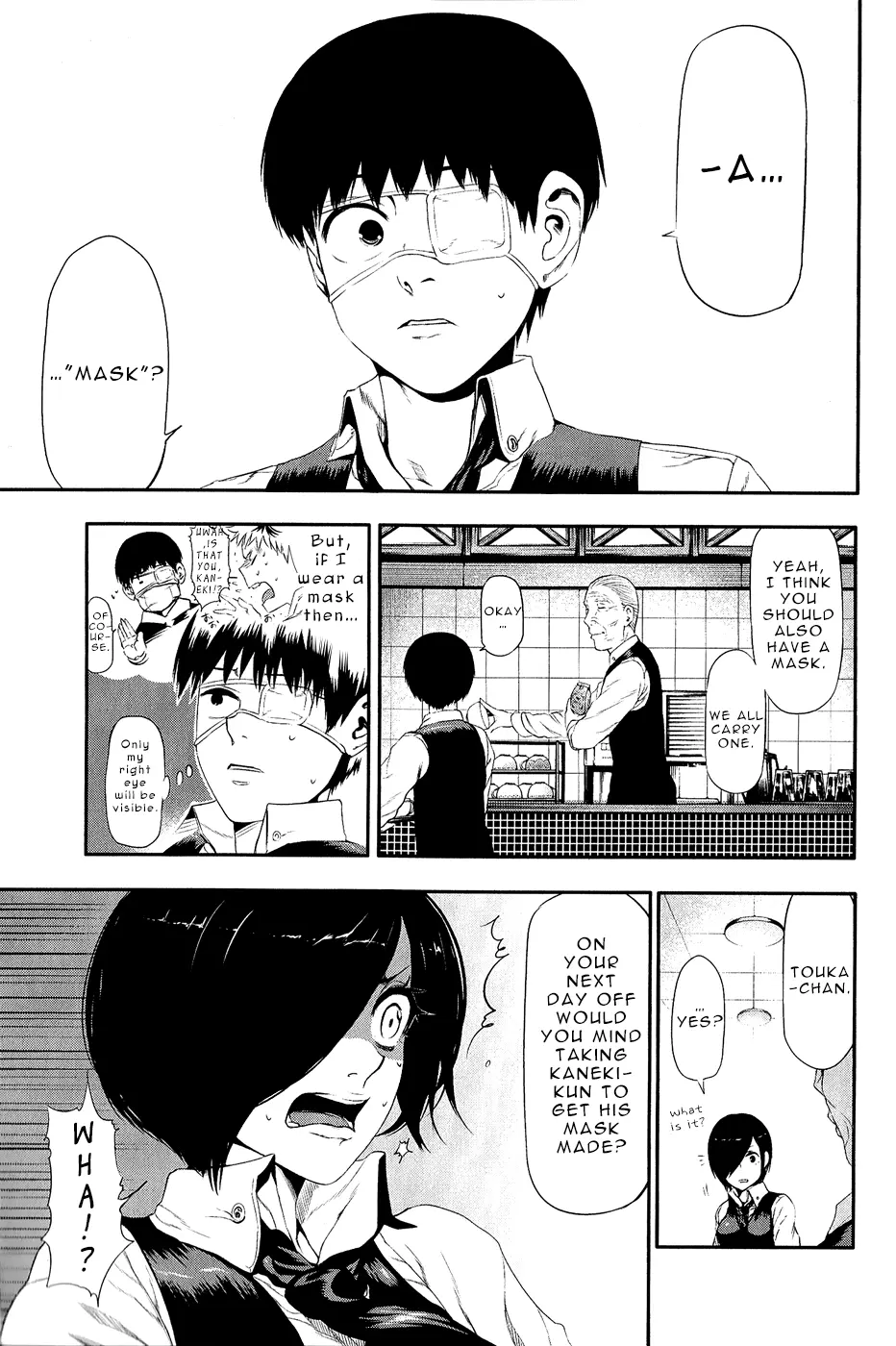 Tokyo Ghoul, chapter 11, page 4